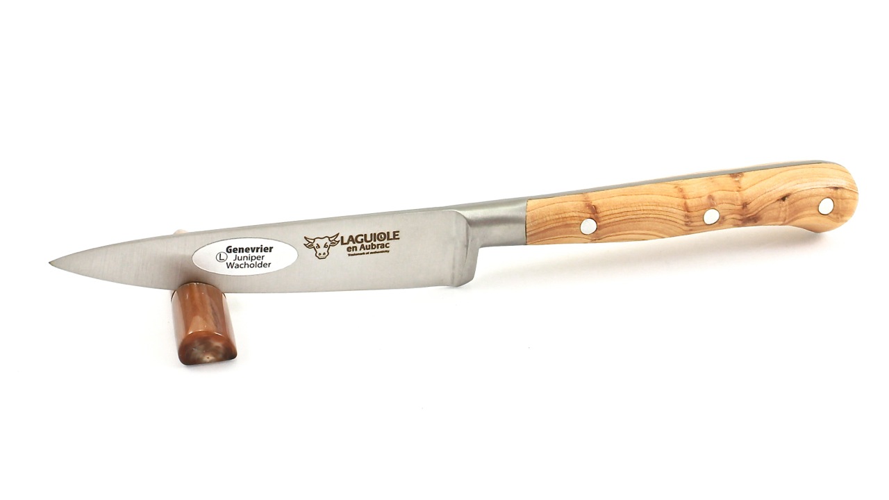 10 cm Office Messer Laguiole en Aubrac Wacholdergriff