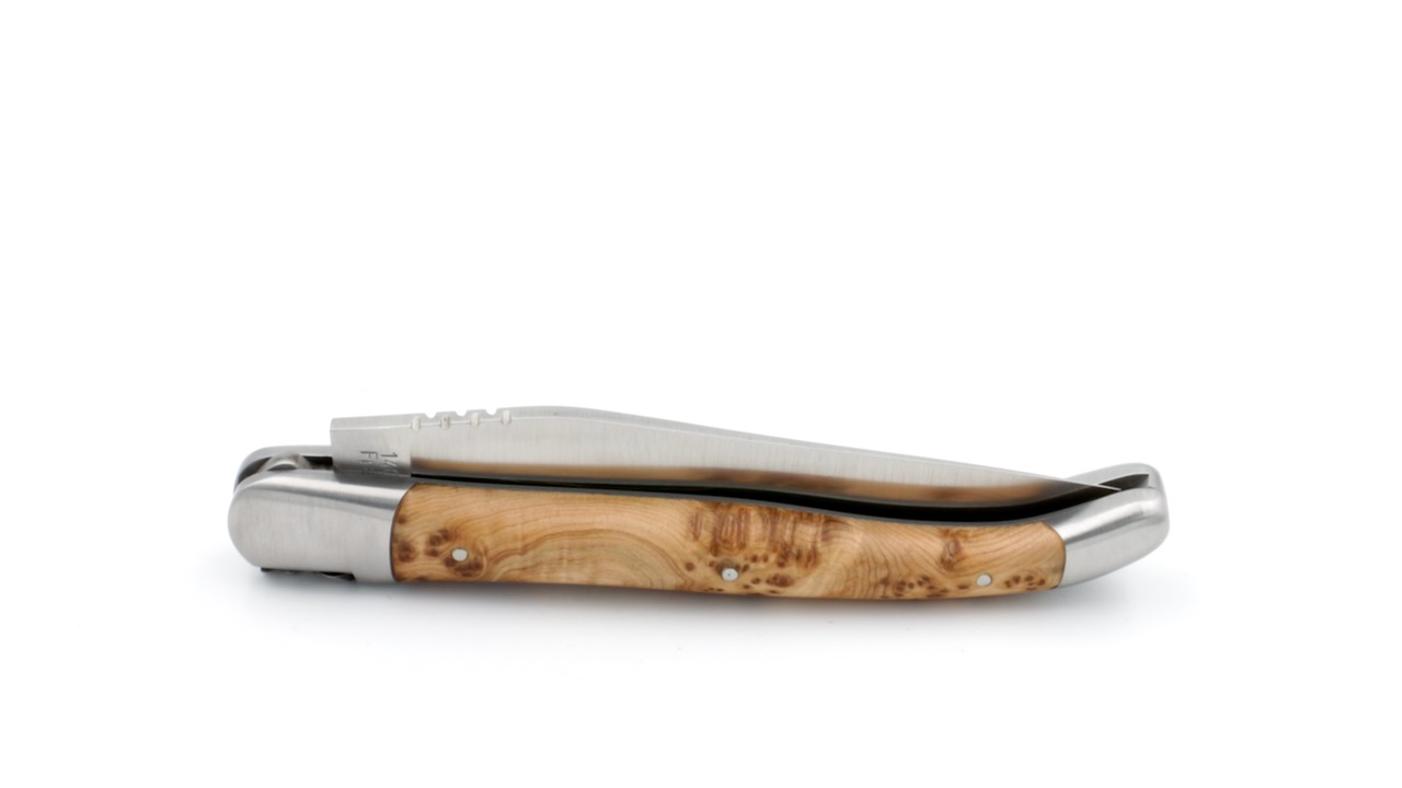 Honoré Durand Laguiole Prestige Juniper mat 12 cm 14C28 Sandvik