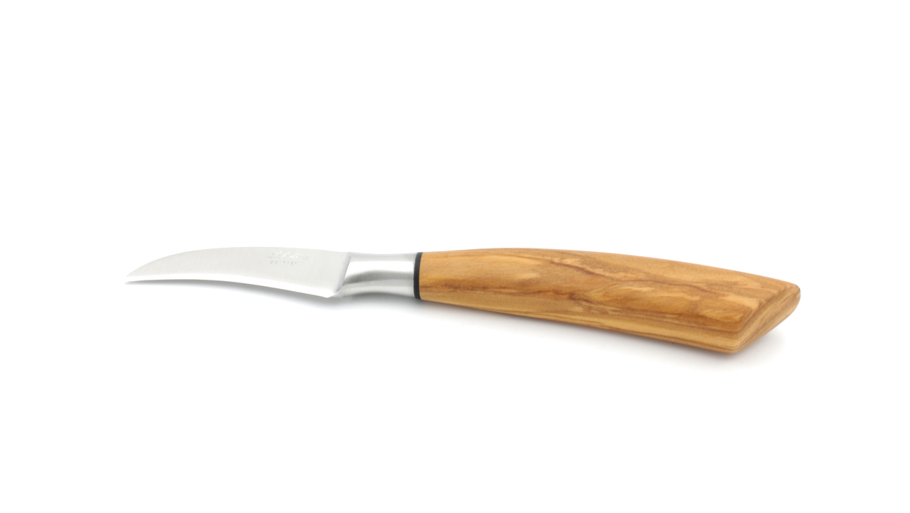 Saladini Schälmesser Olive 7 cm