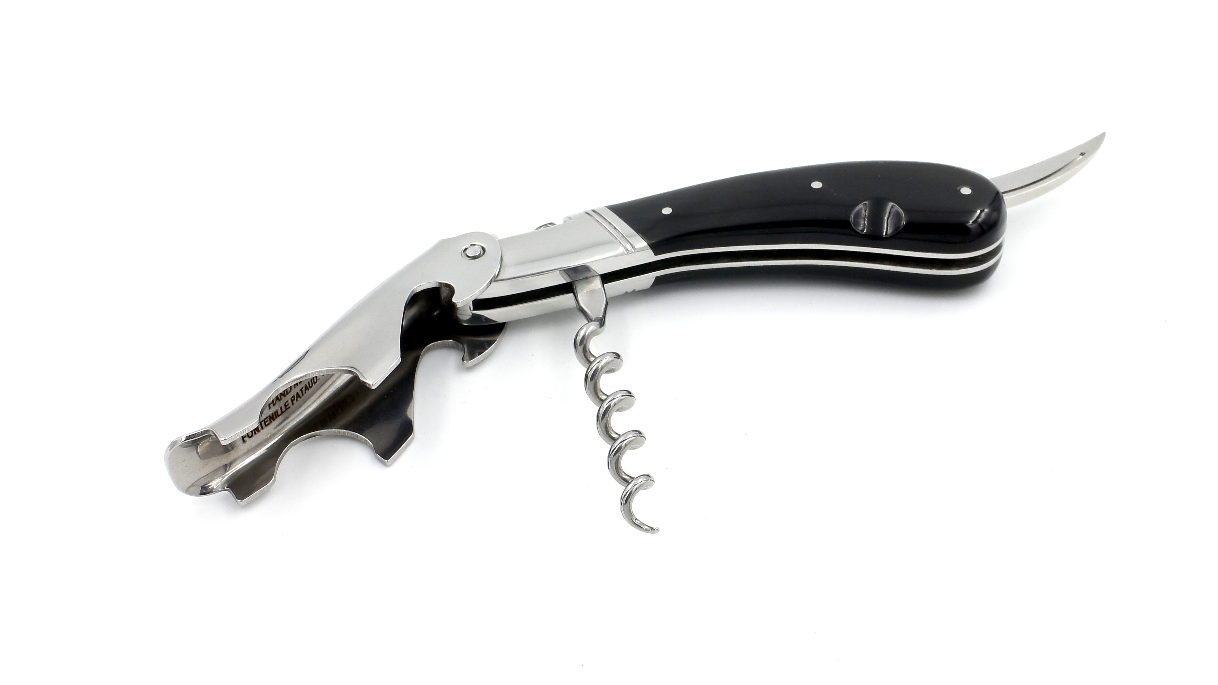 Fontenille Pataud Laguiole MAGNUM Sommelier knife buffalohorntip