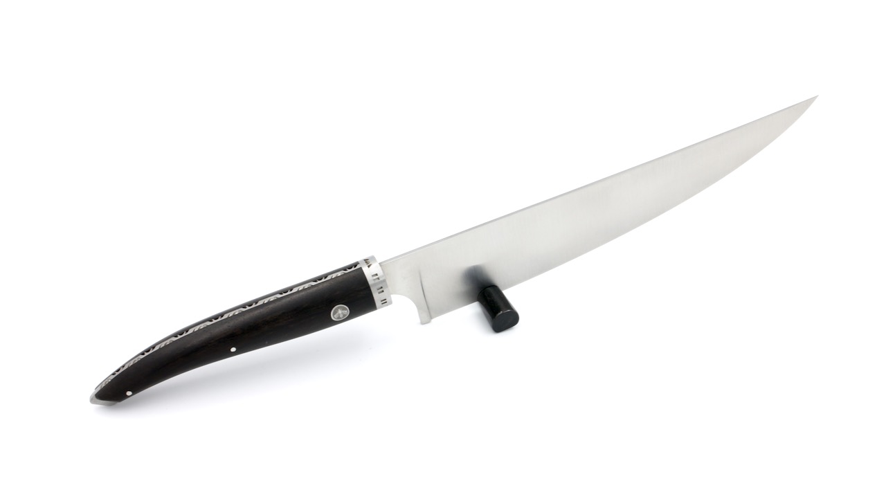 Laguiole en Aubrac Kochmesser Gourmet Ebenholz 25 cm