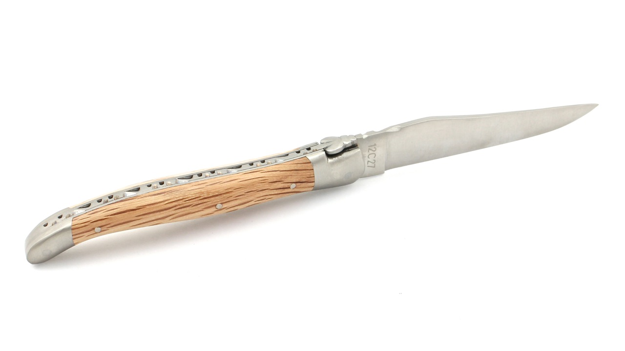 Laguiole en Aubrac grüne Eiche 12 cm