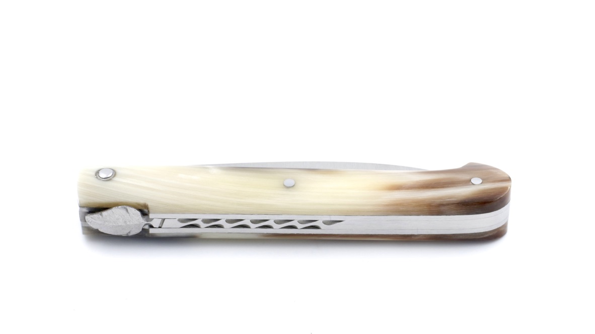 Sauveterre knife full handle horn tip 9 cm
