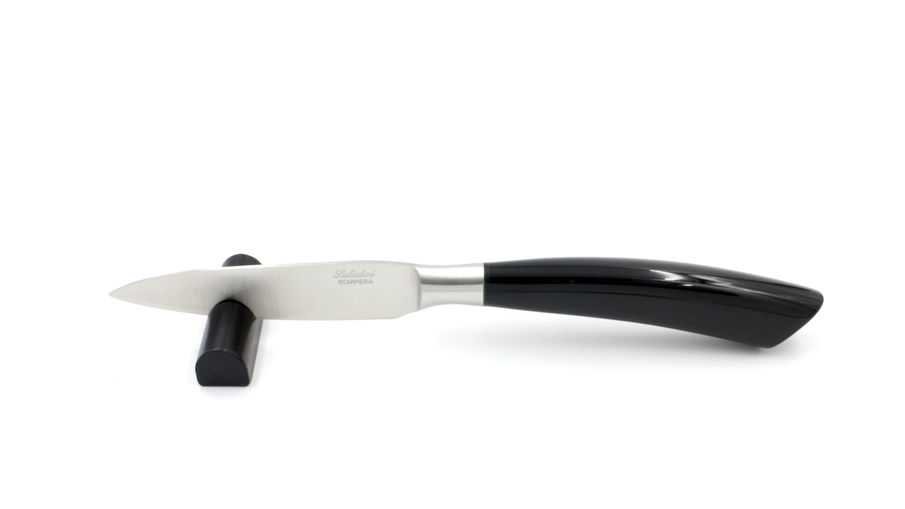 Saladini office knife buffalohorn 10 cm