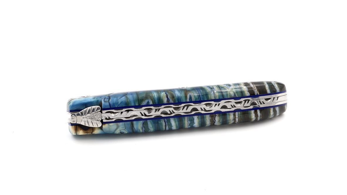 Claude DOZORME Laguiole LUX mammoth molar 12 cm DSC® damascus