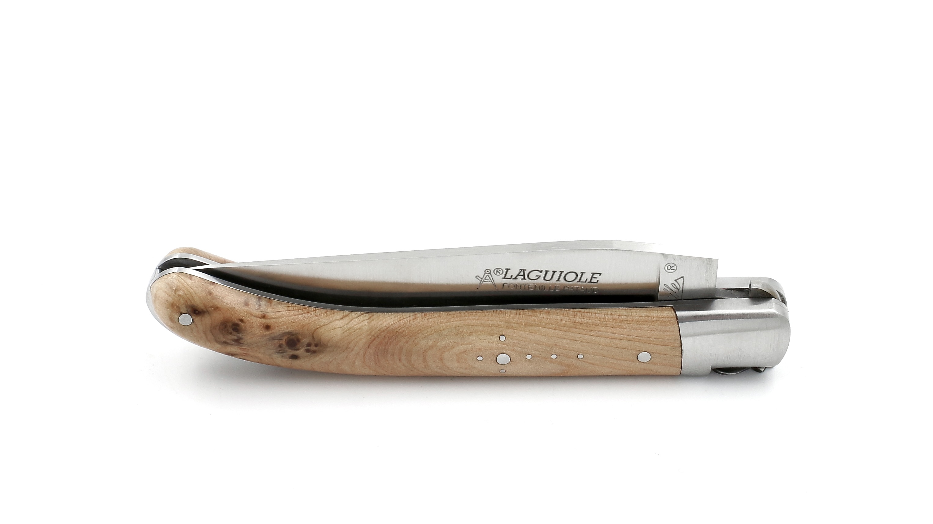 Fontenille Pataud Laguiole Le POCKET juniper burlwood 10,5 cm