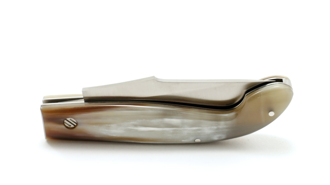Saladini knife SENESE horn tip