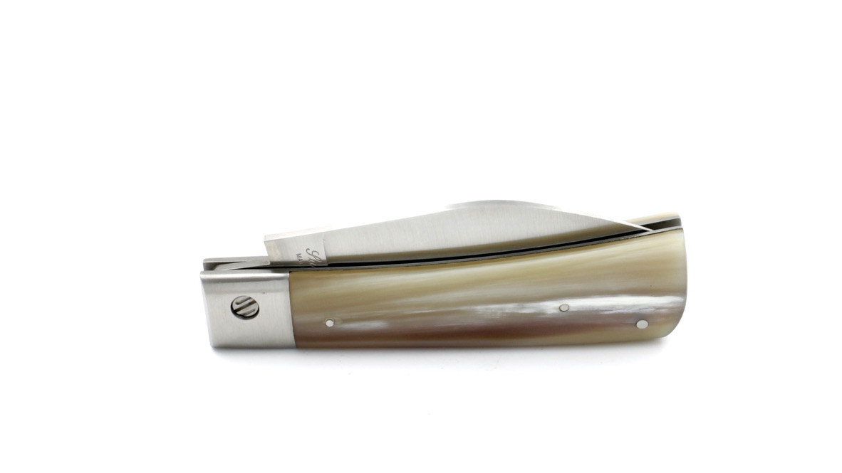 Saladini knife MUGELLANO horn tip mat