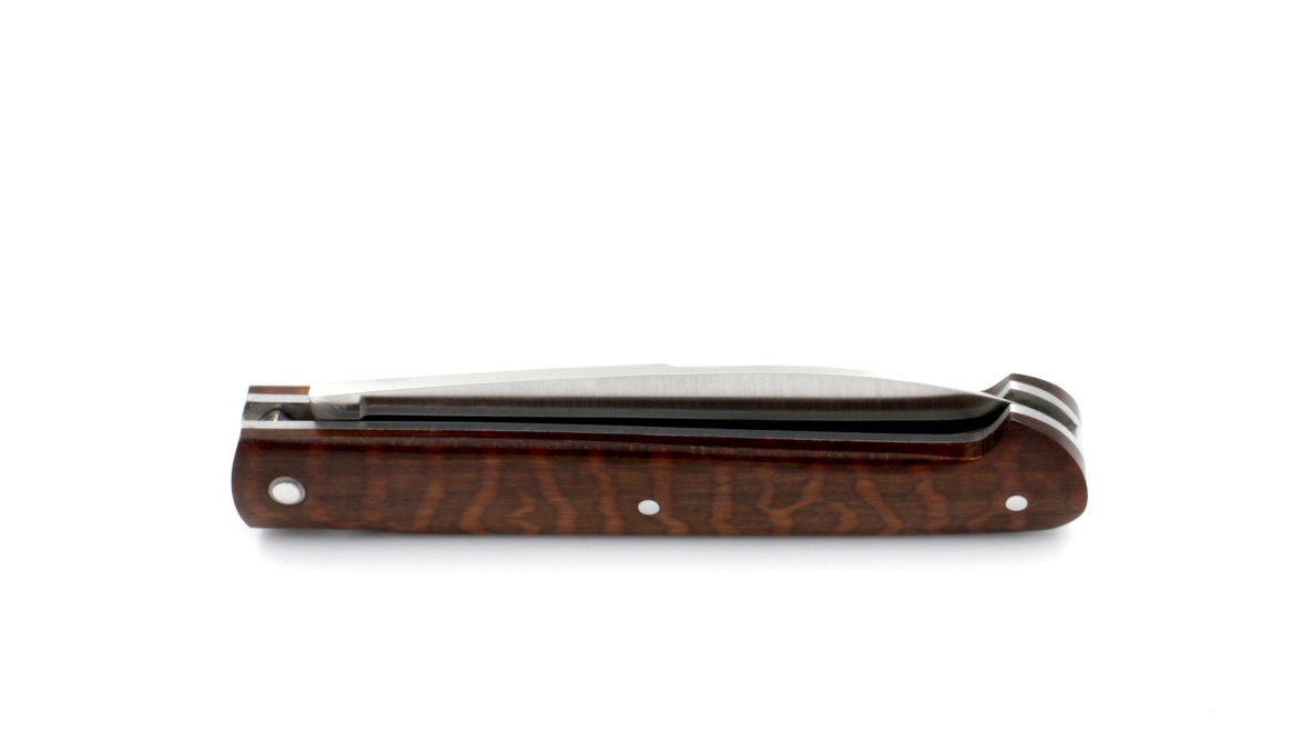 Sauveterre knife full handle snakewood 9 cm