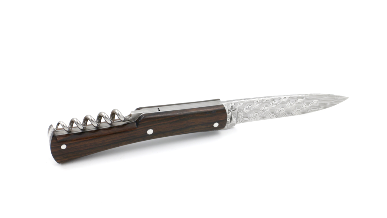 PERCEVAL Le Francais VINTAGE damascus makassar ebony