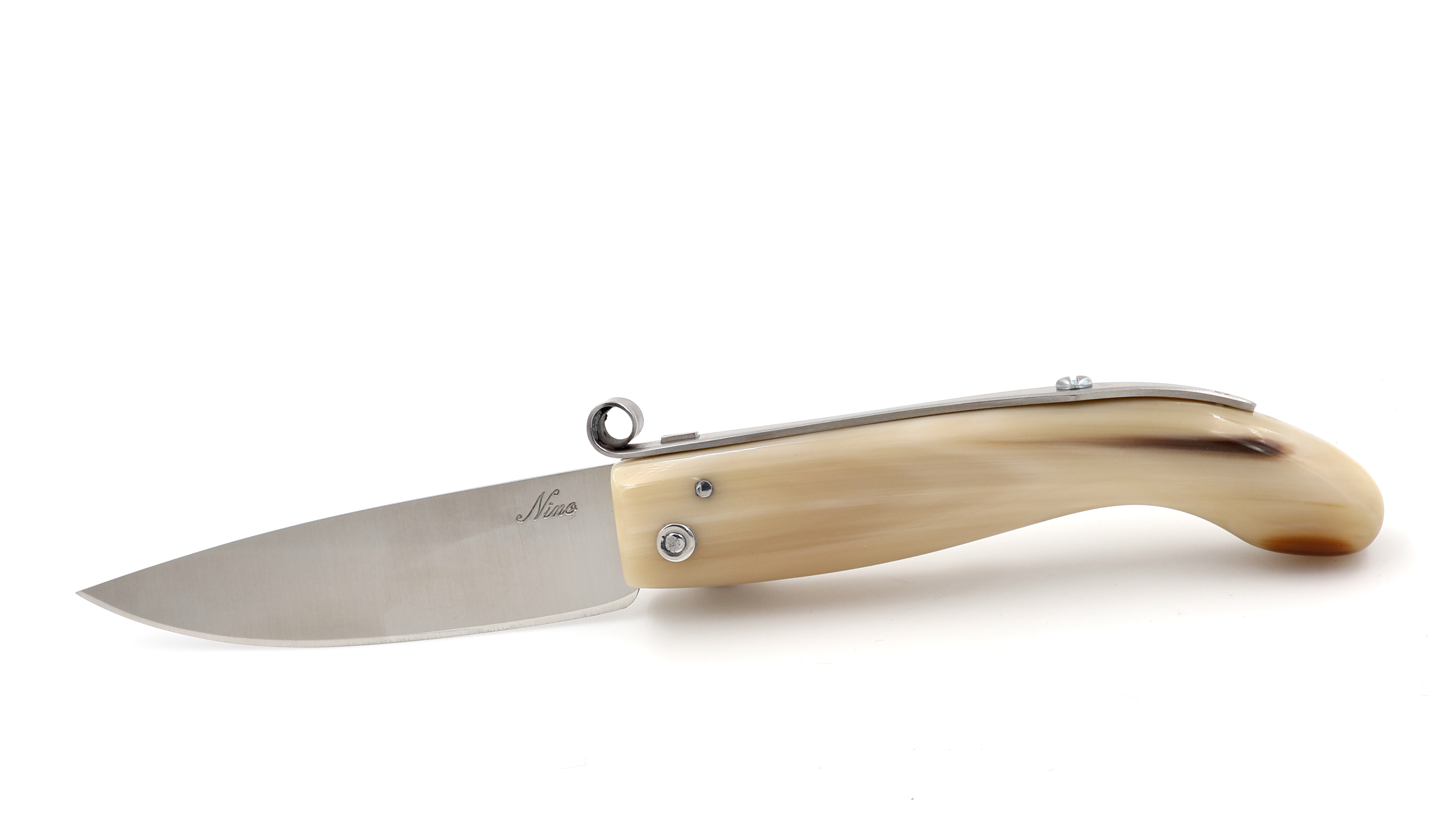 Nino Nista knife Saracca Romagnola horntip 20 cm