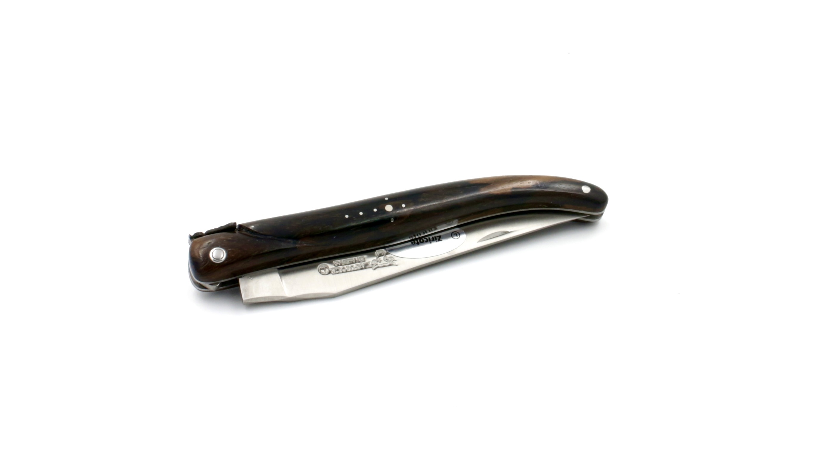 Laguiole en Aubrac Elegance ziricote wood full handle 12 cm