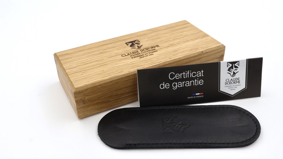 Claude DOZORME CLOS Laguiole Sommeliermesser Türkisstein