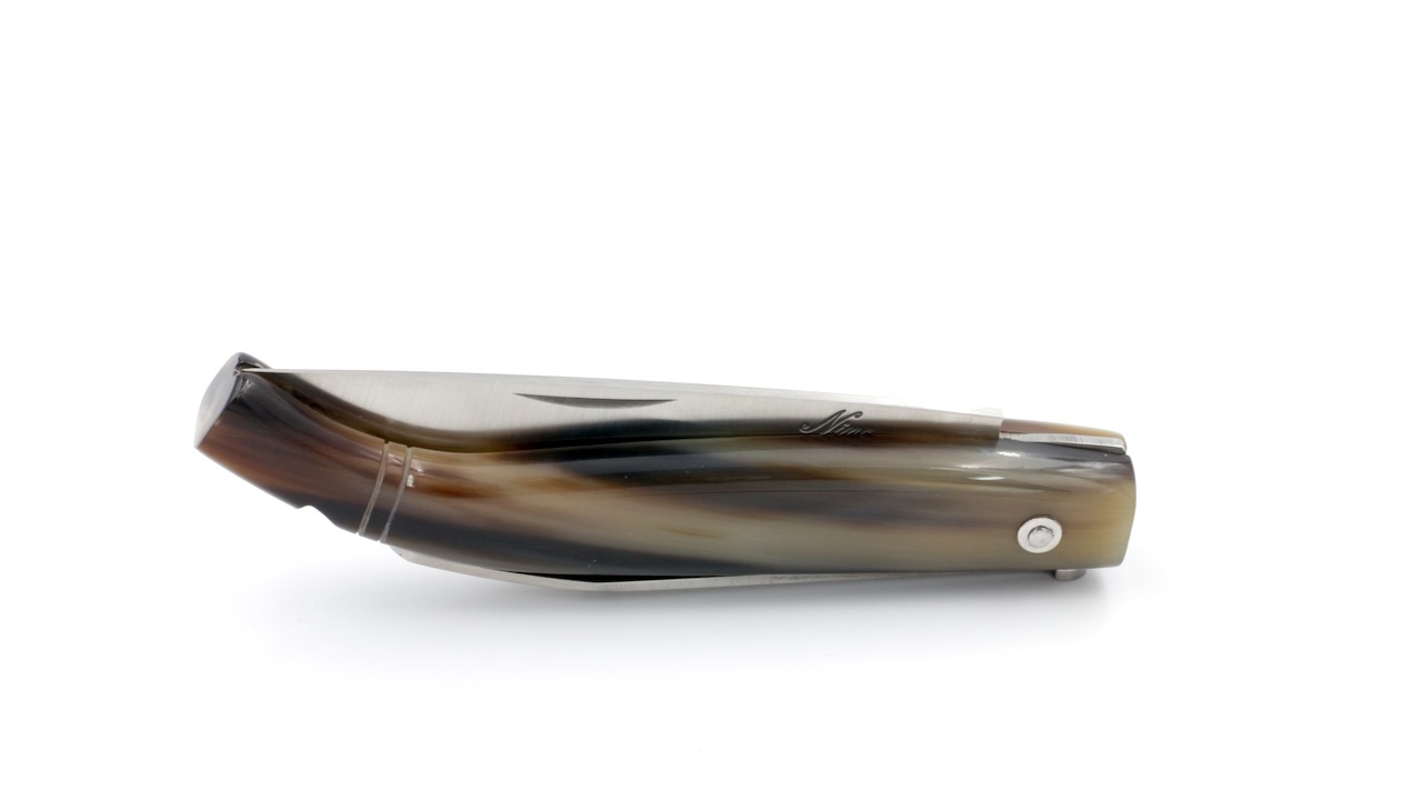 NIPEB20-K18 Nini Nista Pescatore Fisherman knife horntip 15 - 21 cm