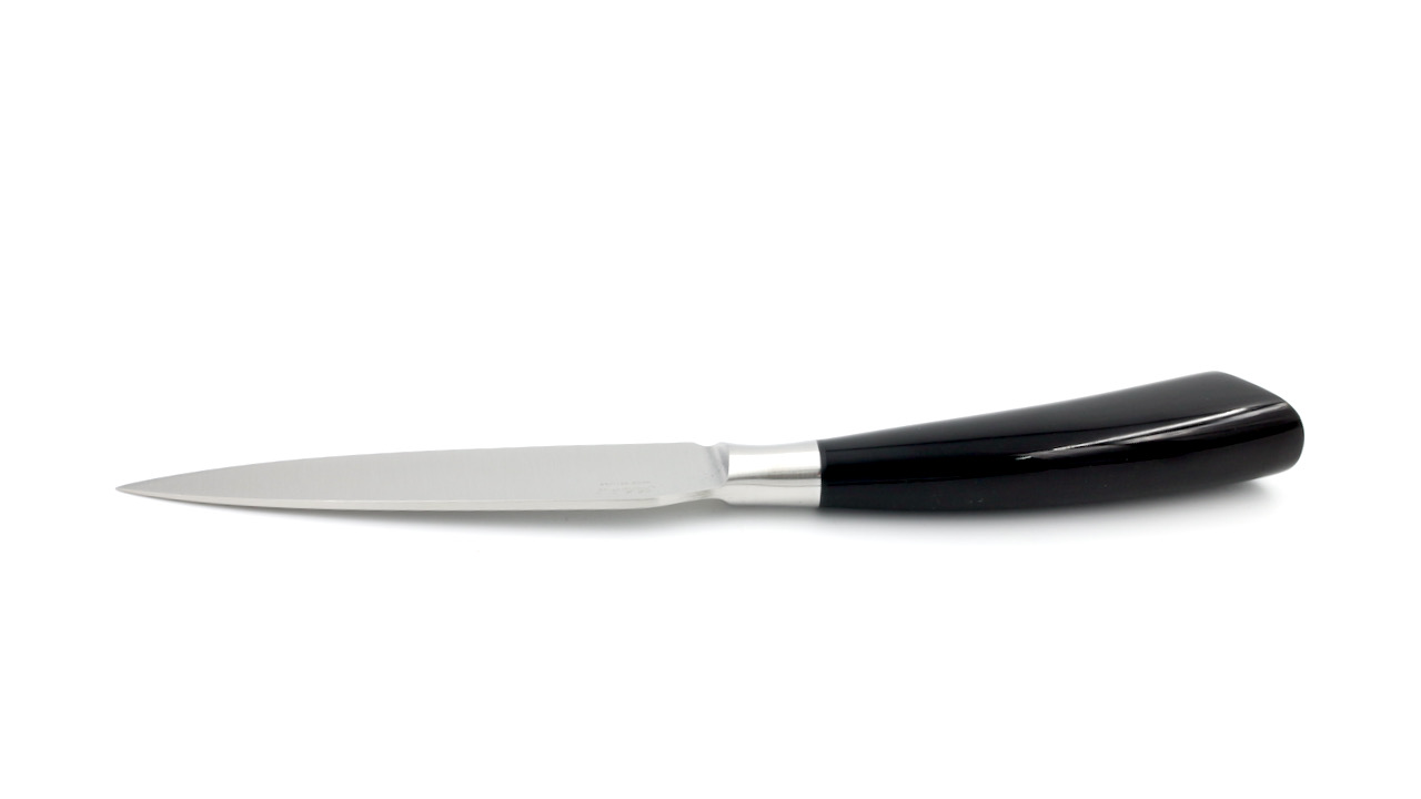 Saladini  Rustico großes Steakmesser Set 6-tlg. Büffelhorn