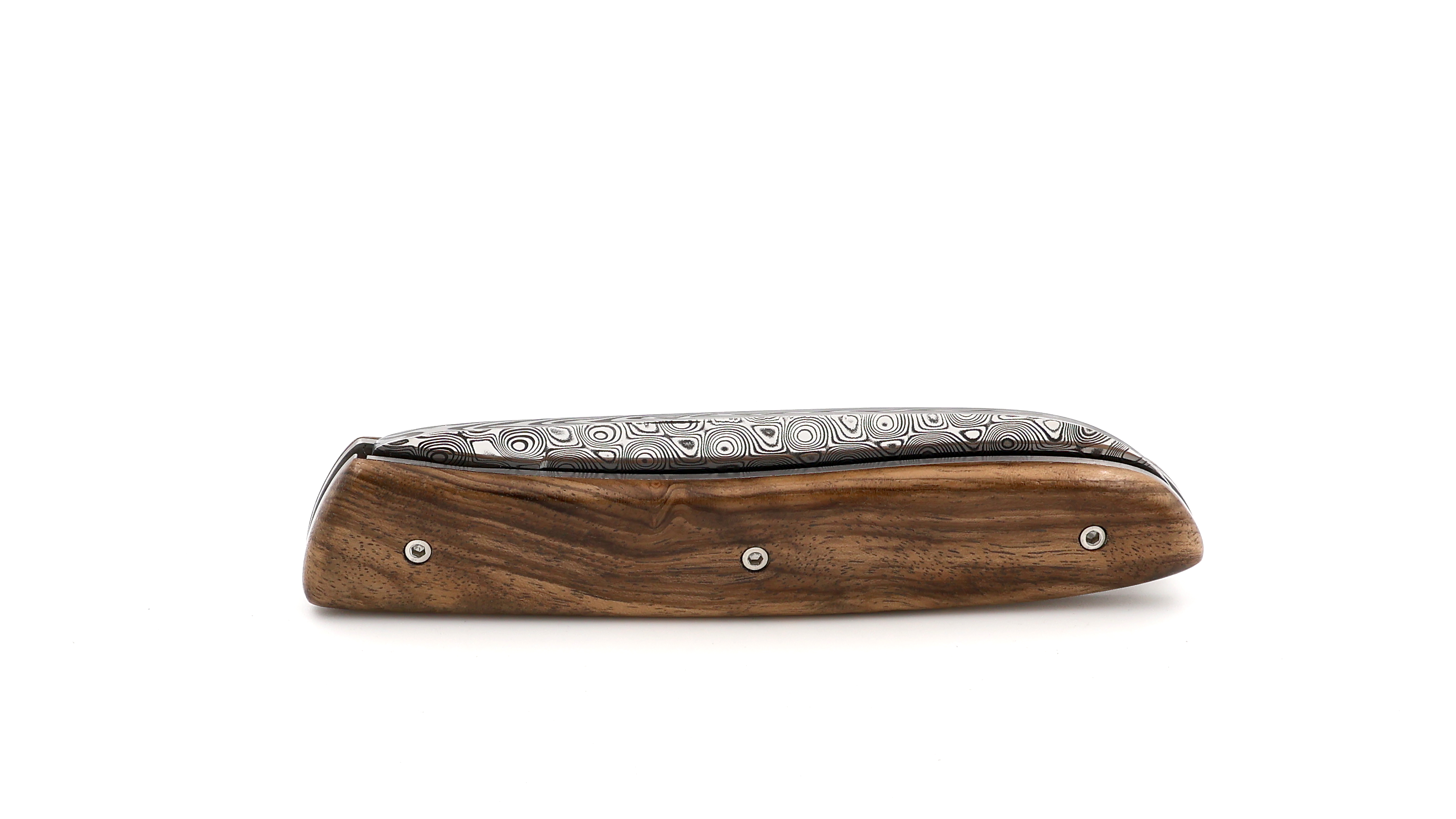 PERCEVAL L08 damascus walnut brulwood