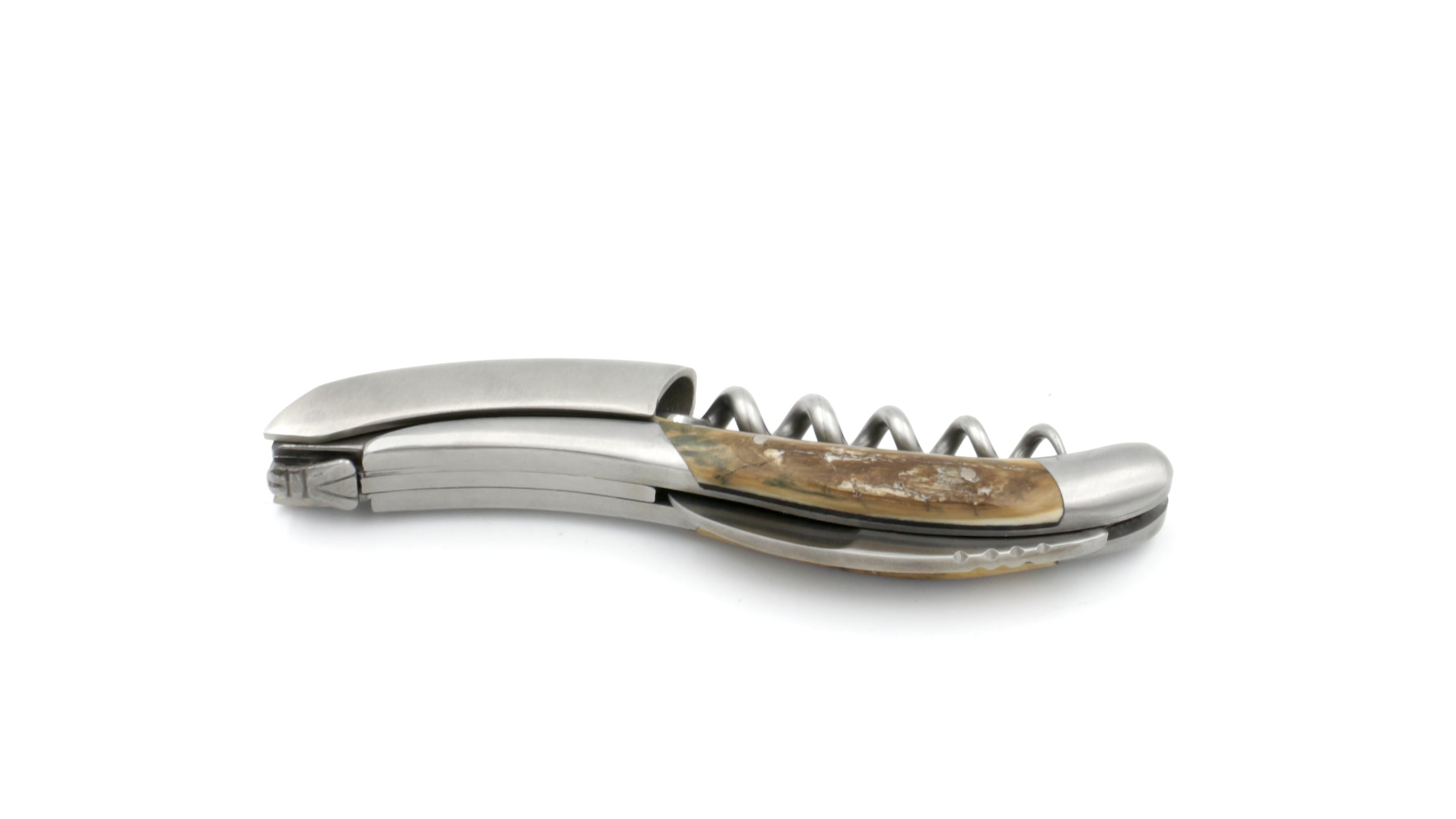 Laguiole en Aubrac Laguiole Sommelier knife Mammout croute mat