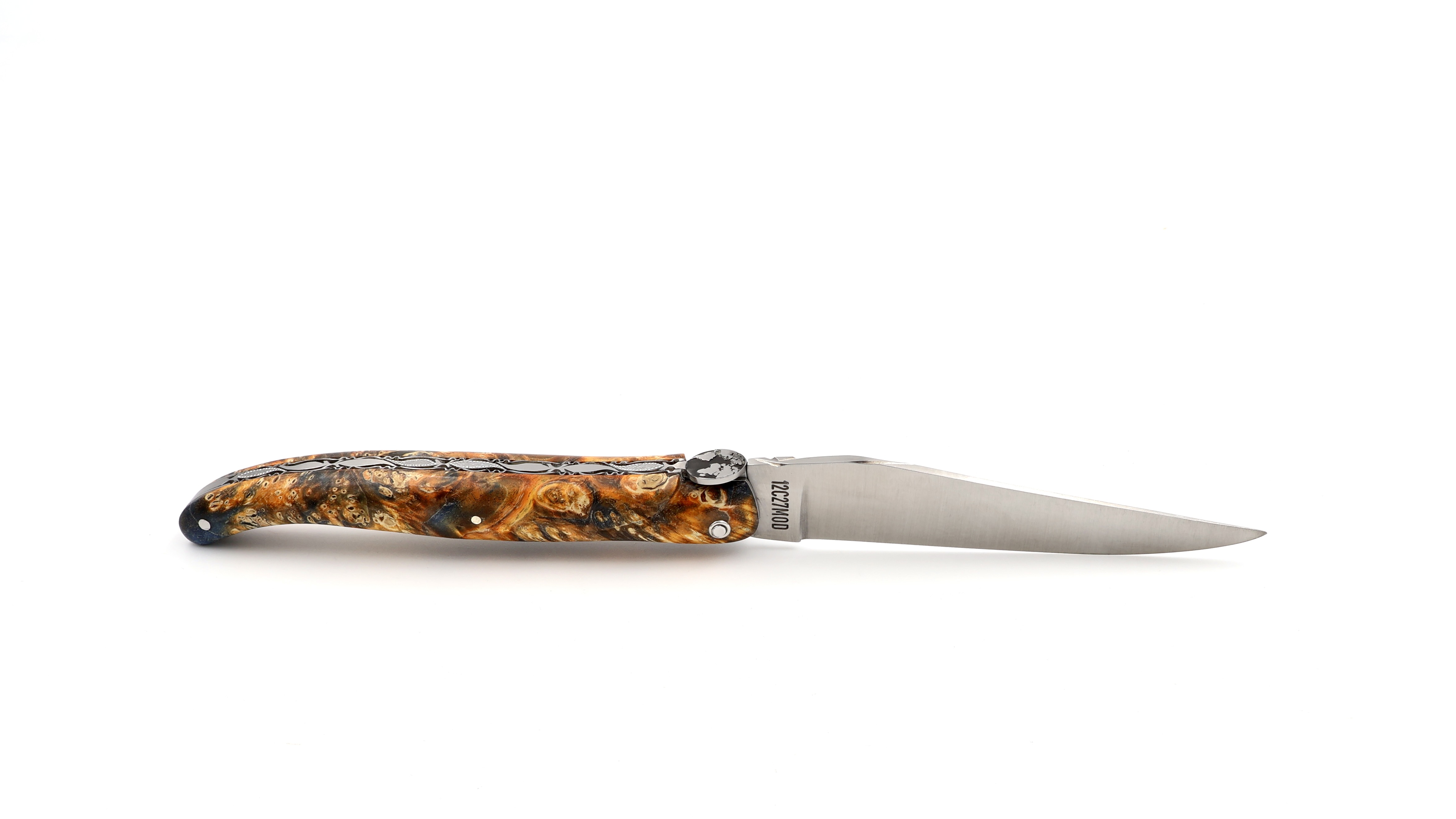 Laguiole en Aubrac Laguiole elder burl with EARTH bee 12 cm