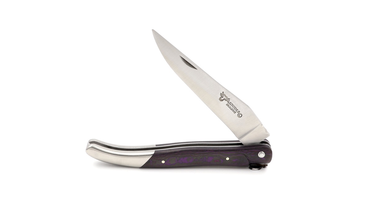 Meisterstück Laguiole en Aubrac FAT Carbon Purpel Haze 12 cm   