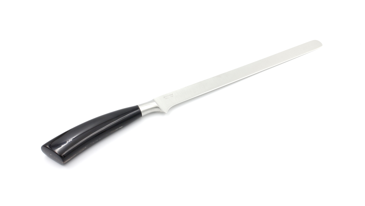 Saladini Schinkenmesser Büffelhorn 26,5 cm