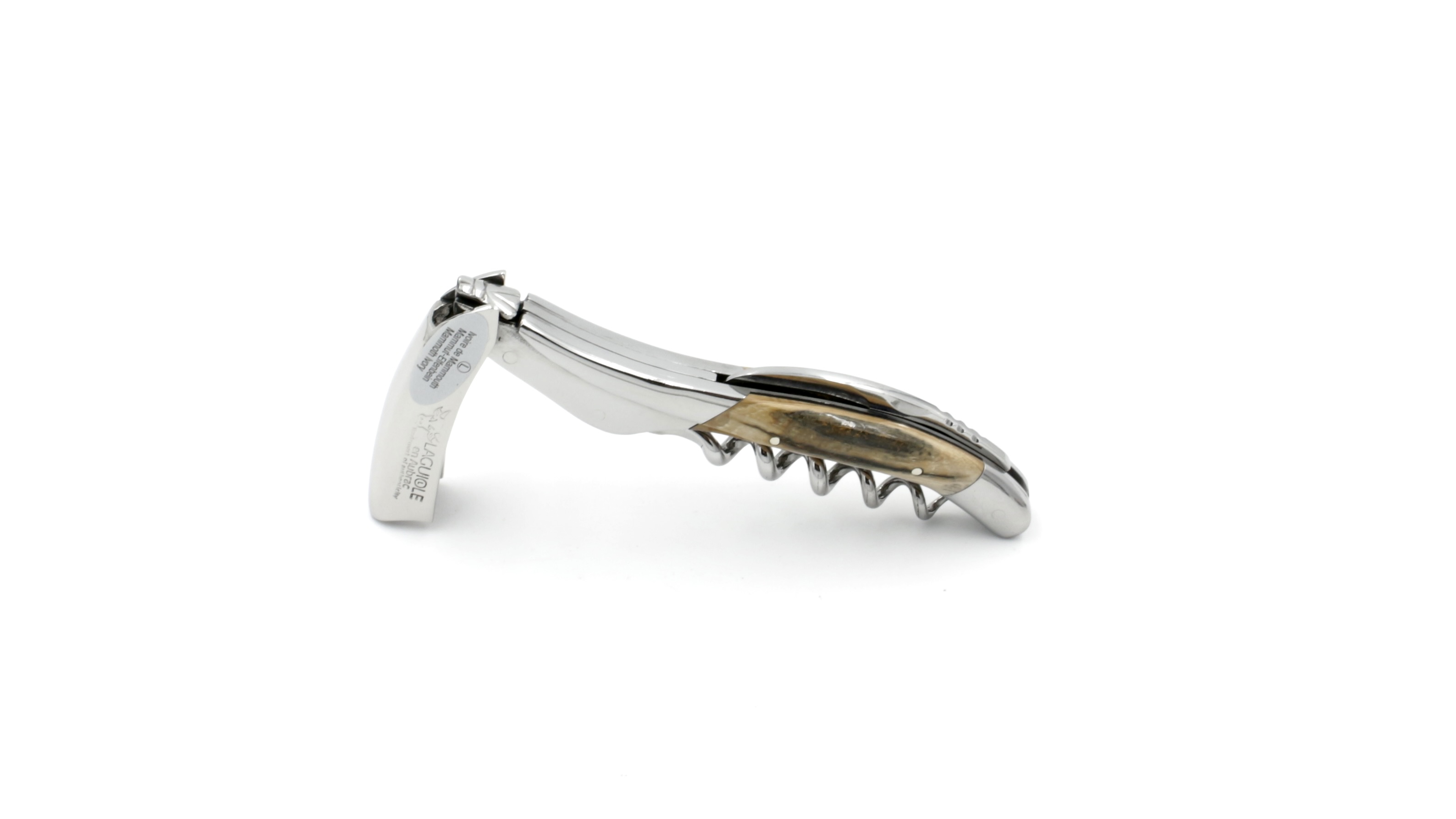 Laguiole en Aubrac Laguiole Sommelier knife Mammout croute