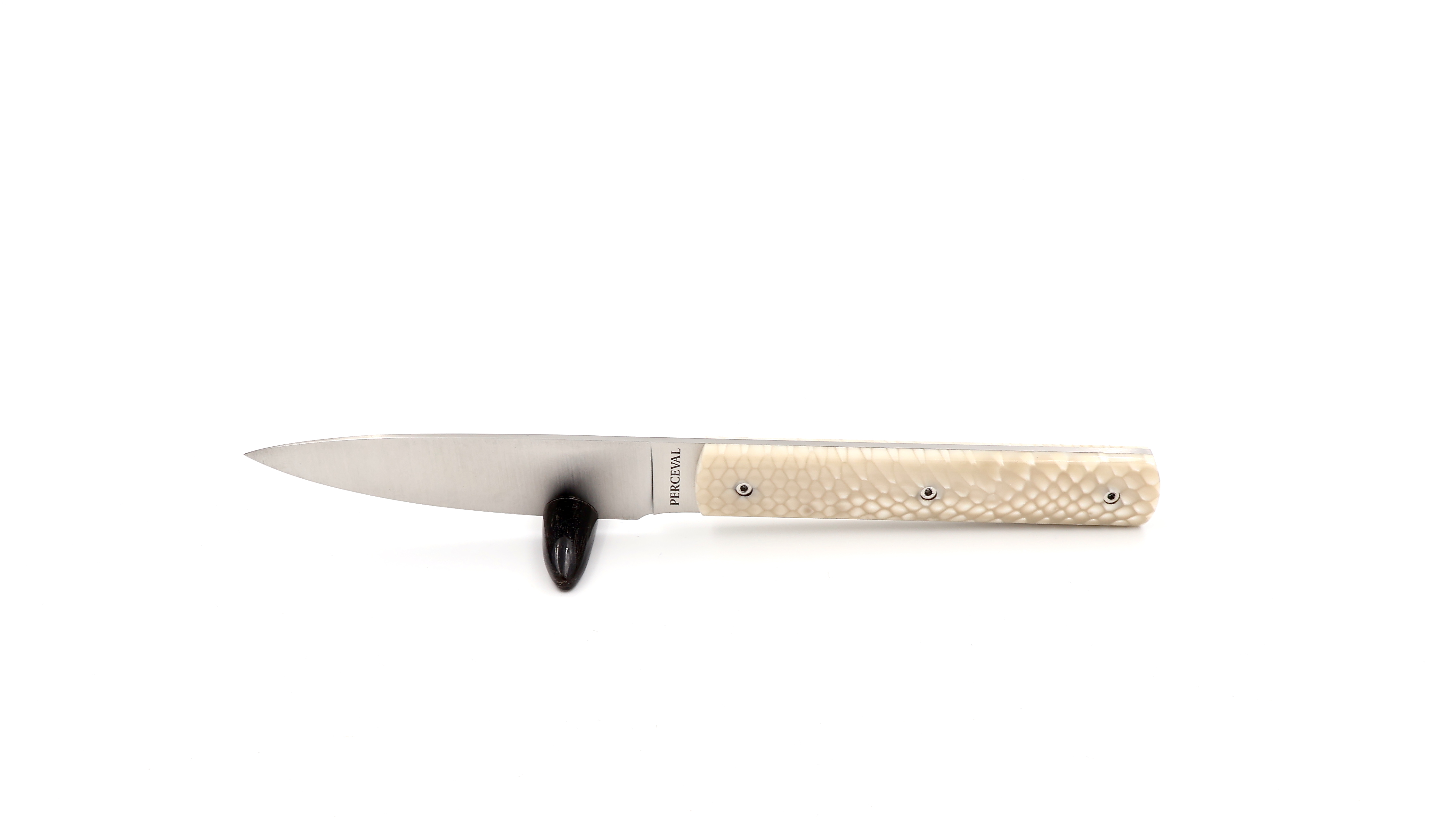 PERCEVAL 9.47 office knife 10 cm JUMA® ivory snakeskin PERCEVAL 9.47 office knife 10 cm JUMA® ivory snakeskin