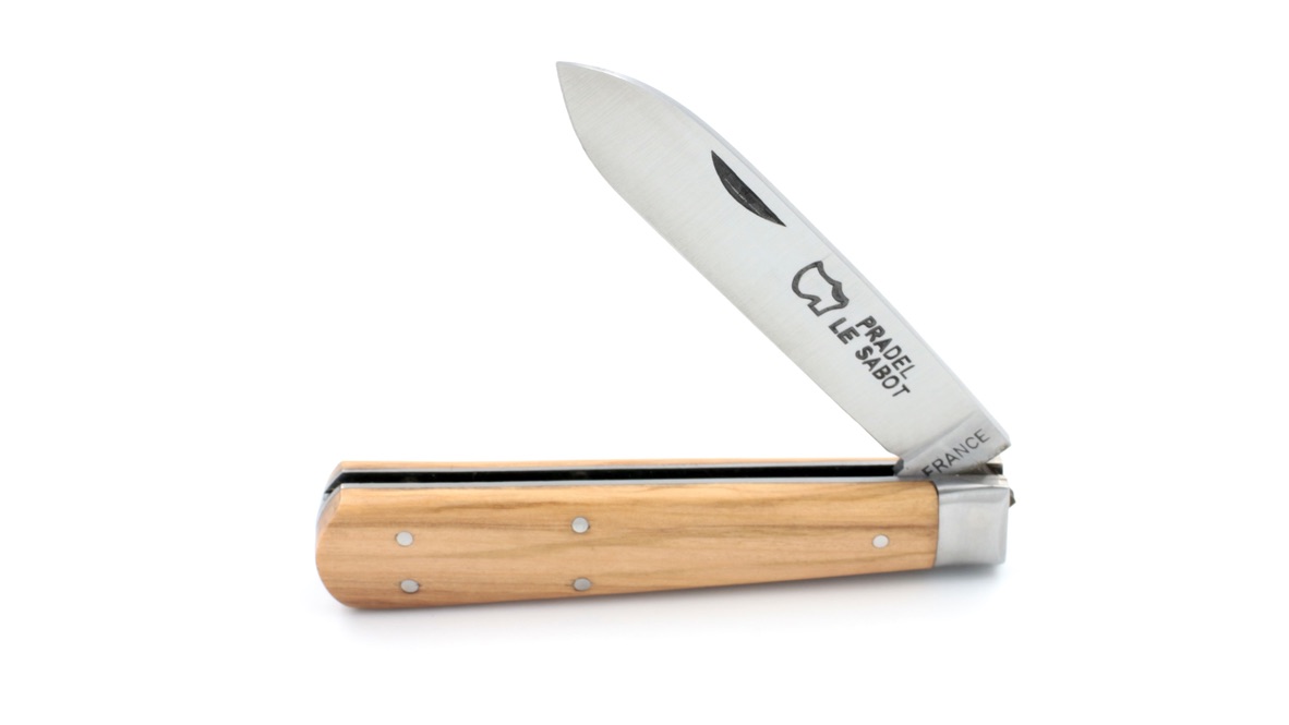 AU SABOT LE PRADEL olive wood carbonsteel