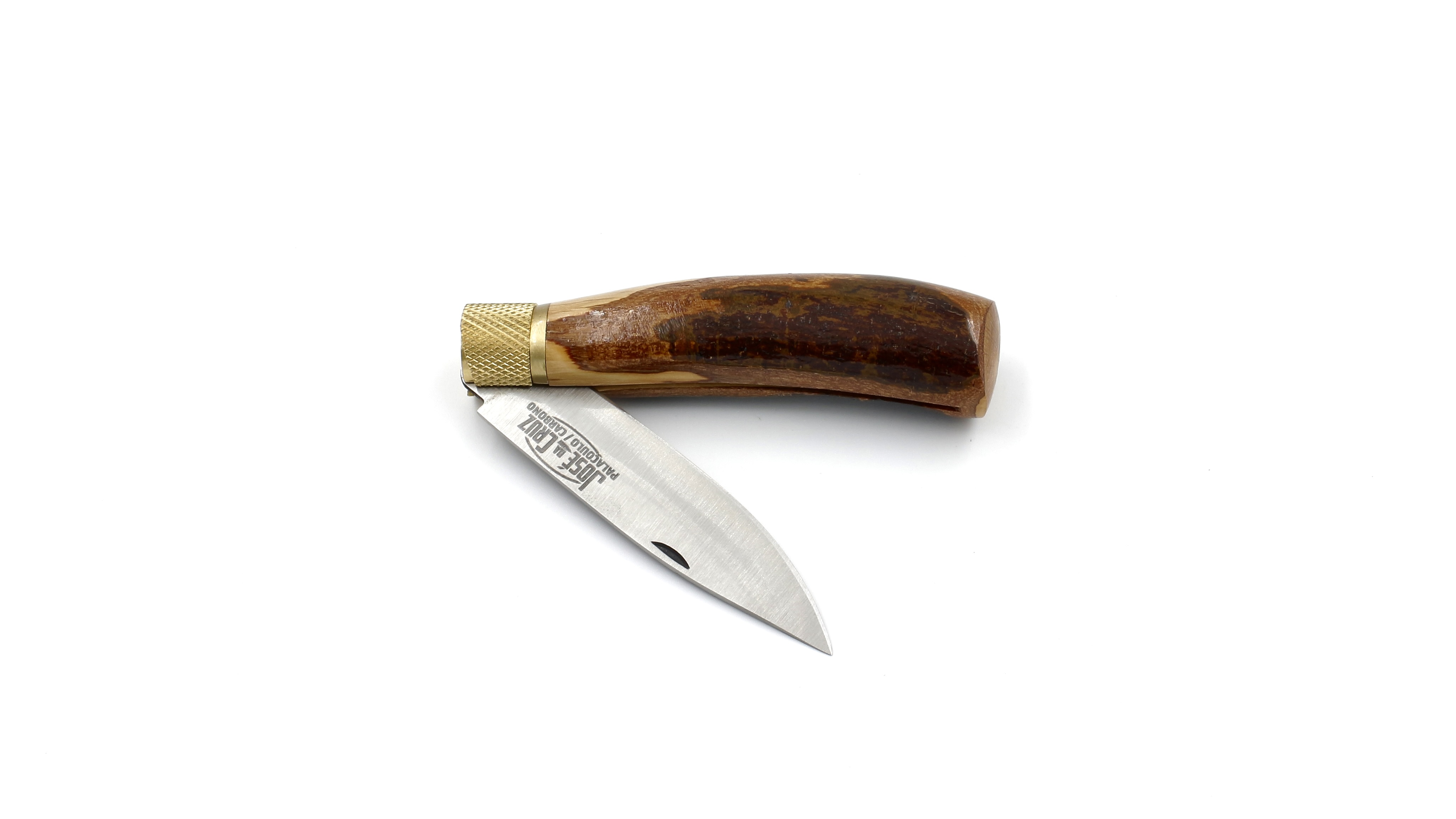 JOSÉ DA CRUZ folding knife Merendeira Rustica olive wood