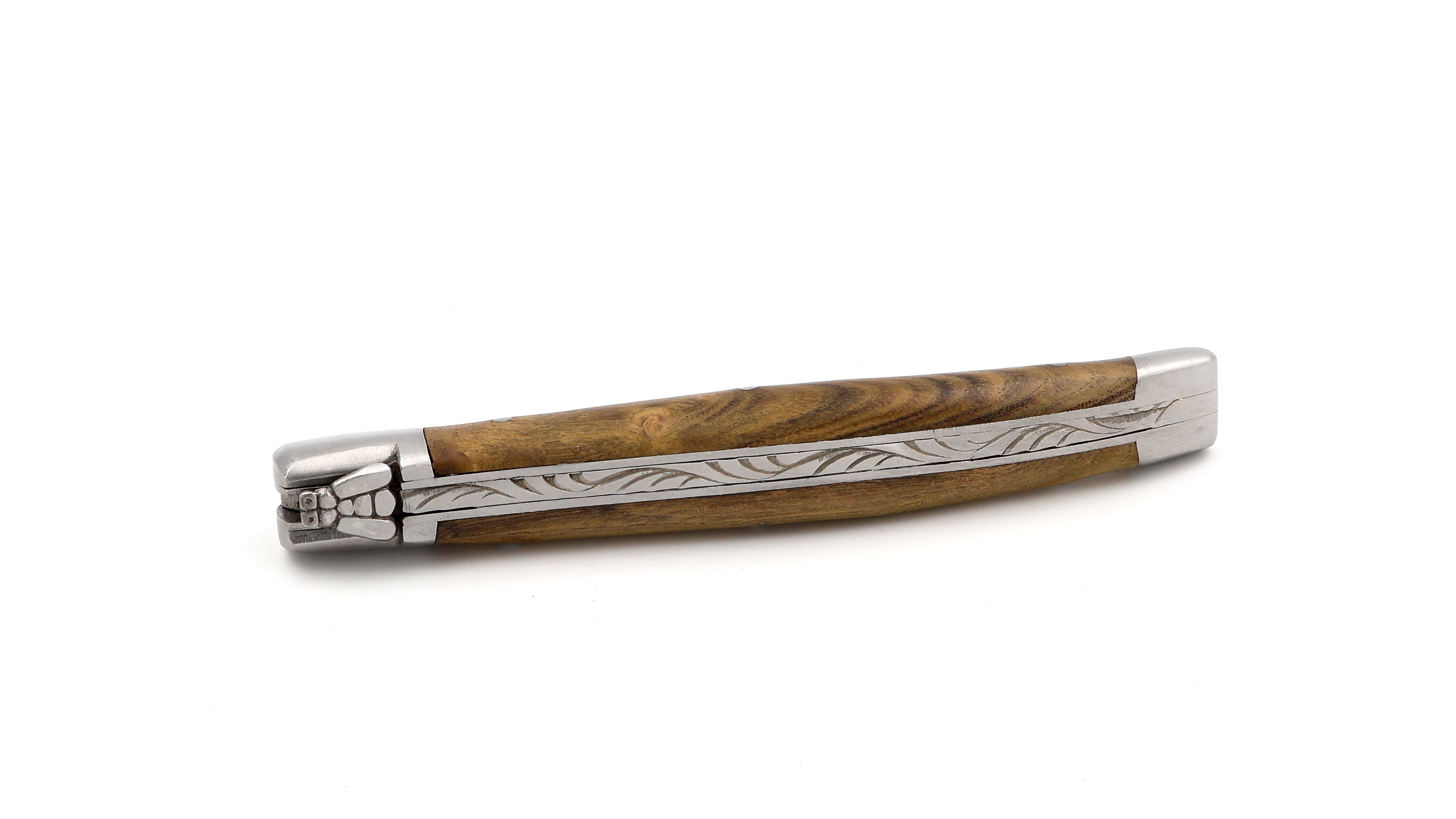 AU SABOT Laguiole knife 12 cm pistachio wood