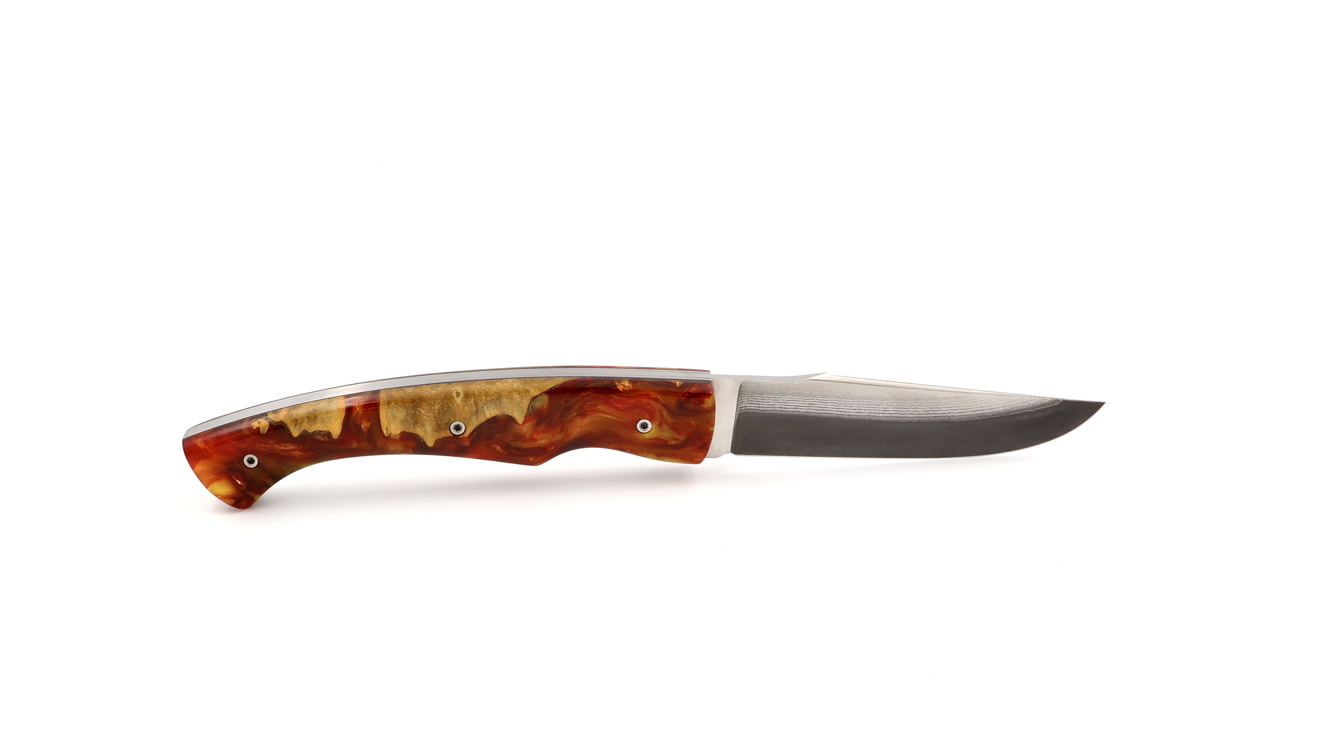 KLEOS Taschenmesser LYKOS Hybrid VG10 Damastklinge  Kopie