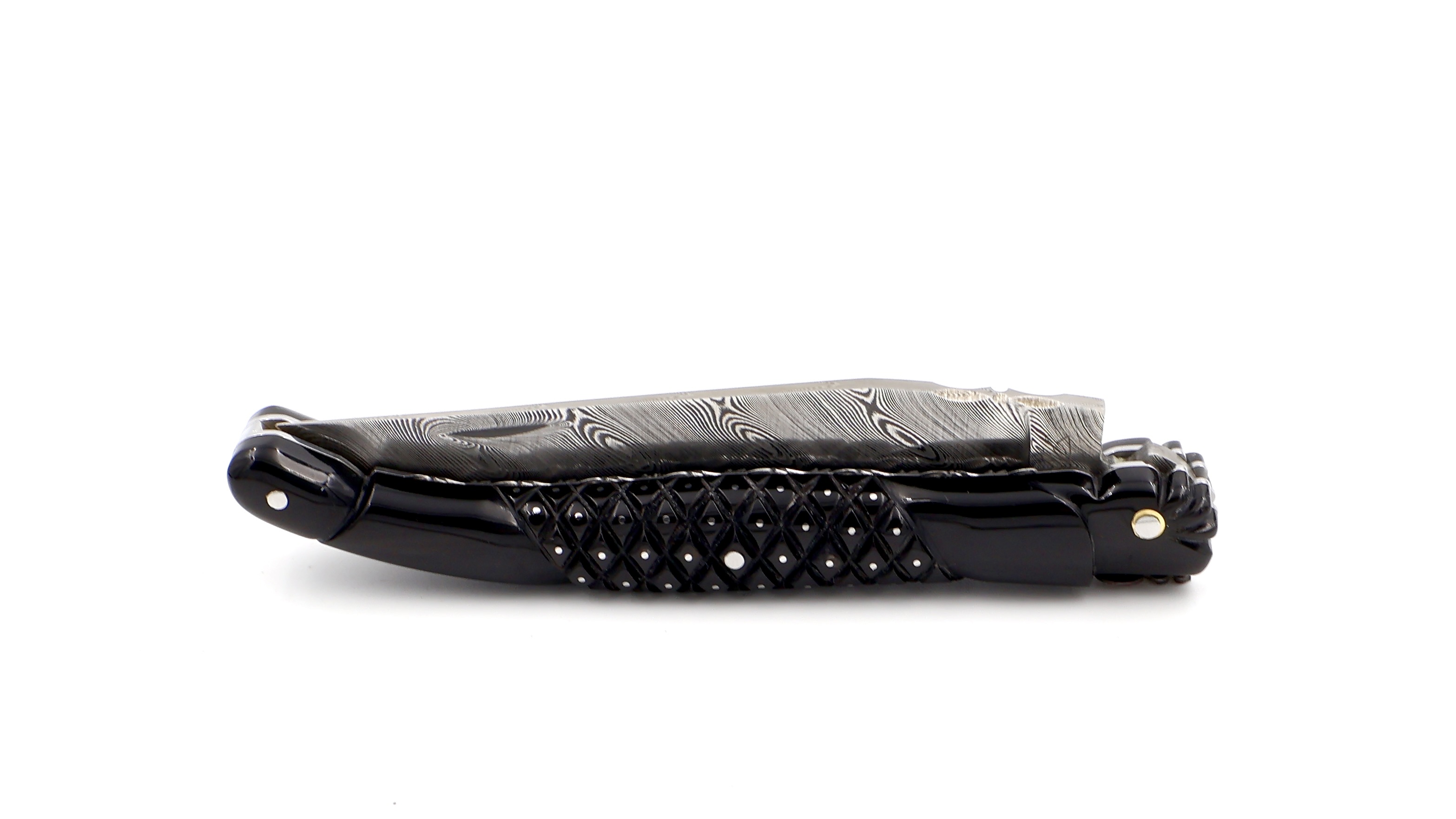 Fontenille Pataud Laguiole AIGUILLES (Needles) Sculpture buffalo horn  12 cm