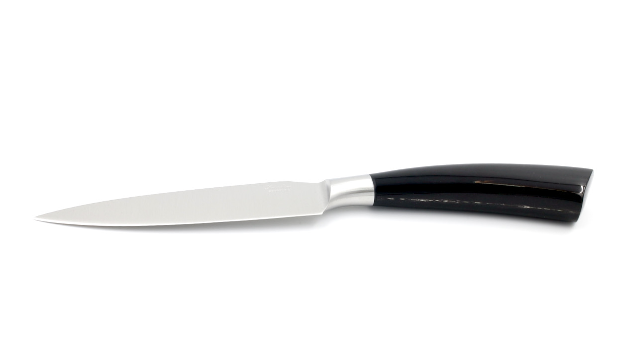 Saladini  Rustico großes Steakmesser Set 6-tlg. Büffelhorn