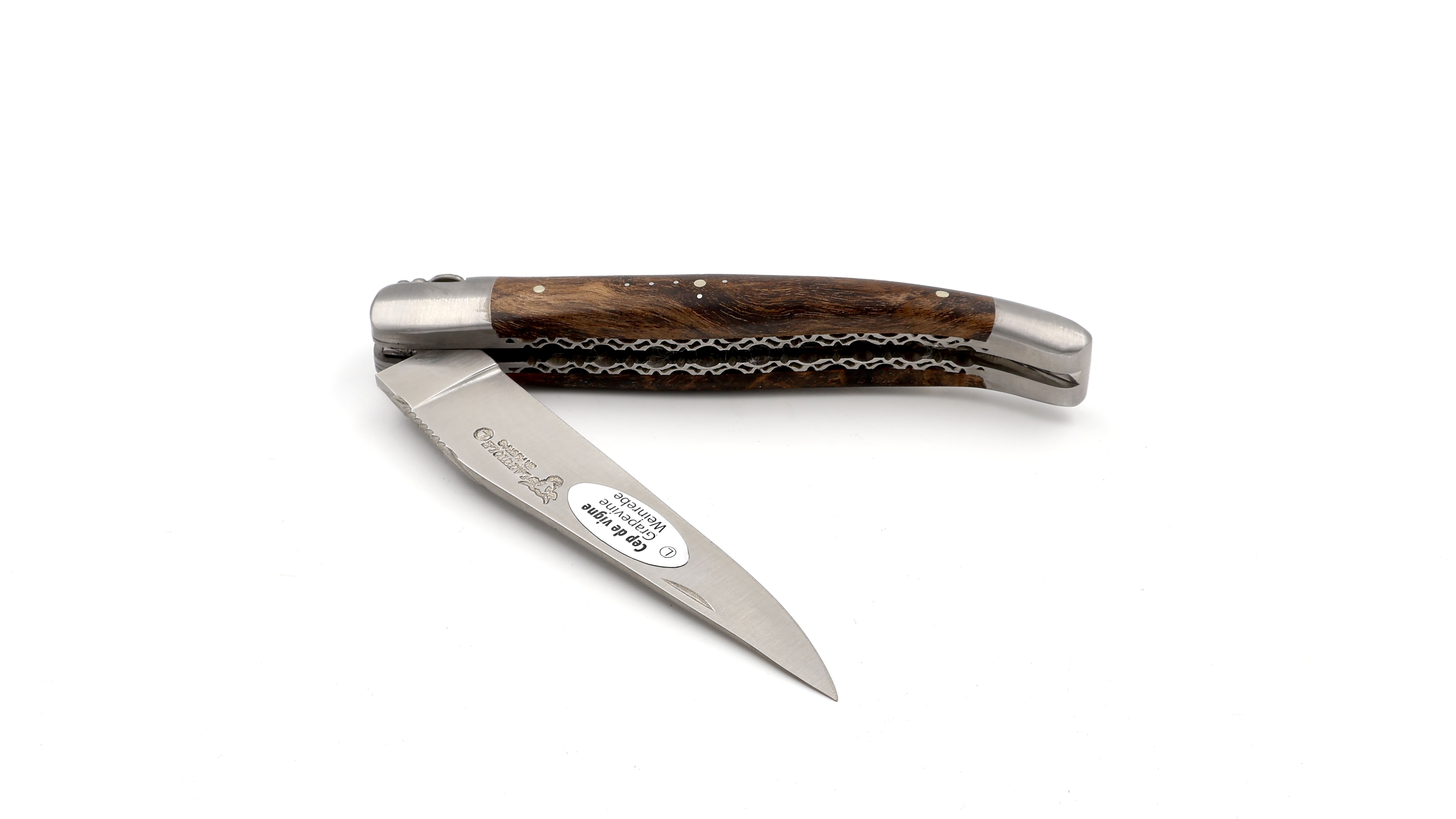 Laguiole en Aubrac Weinstock Doppelplatine 12 cm