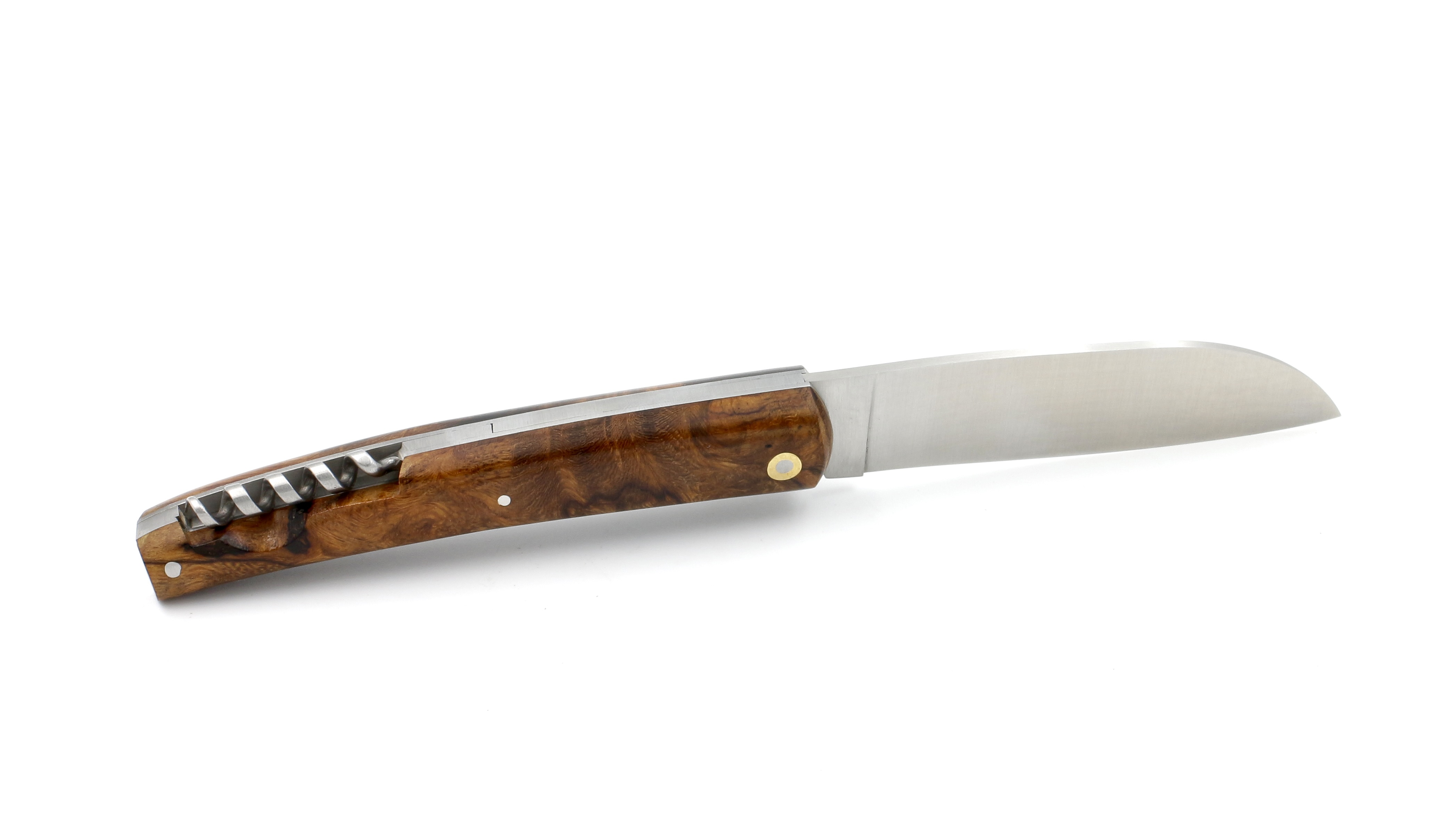 Liadou du Vallon® Winzermesser Wüsteneisenholz mit Korkenzieher 12 cm