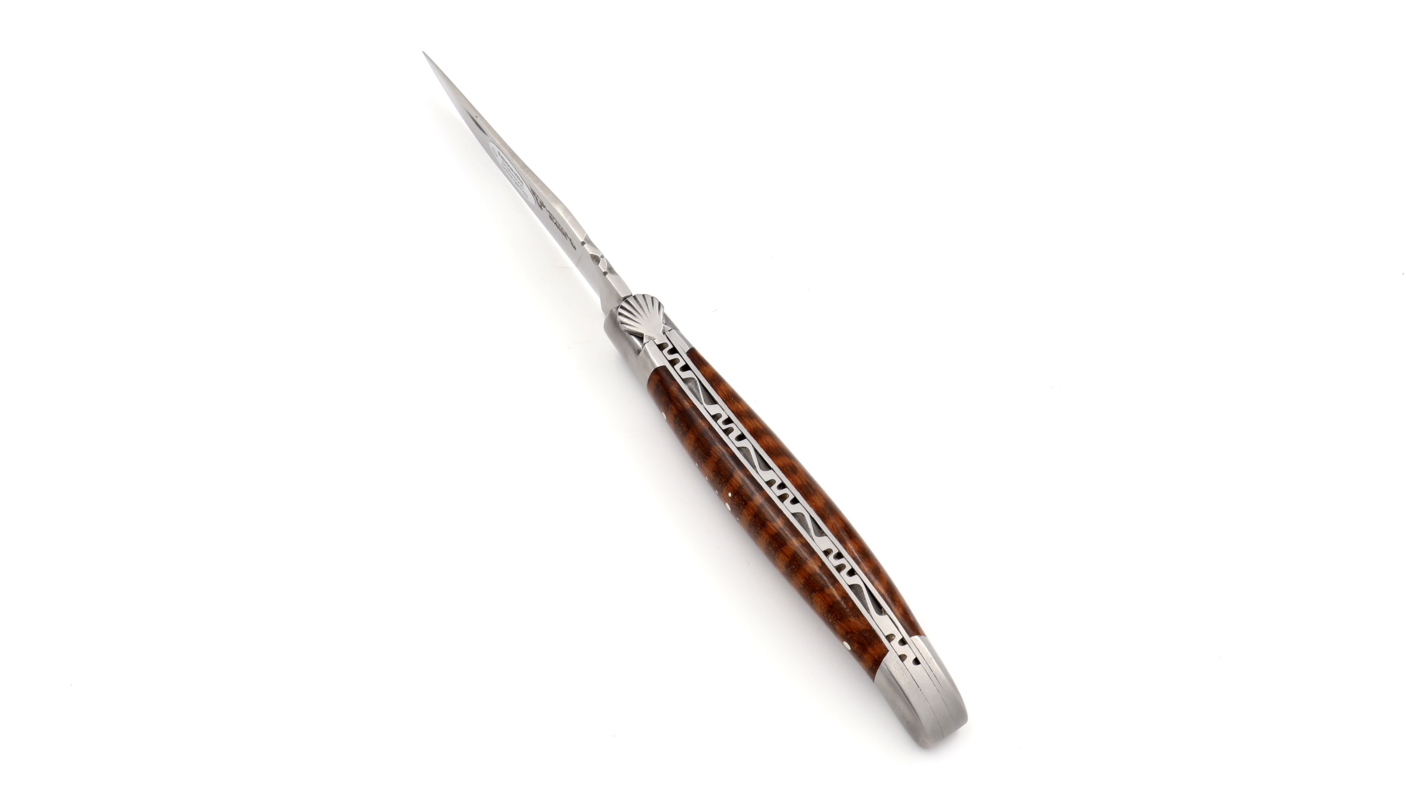 Laguiole en Aubrac Jakobsmuschel Amourette/Schlangenholz 12 cm 