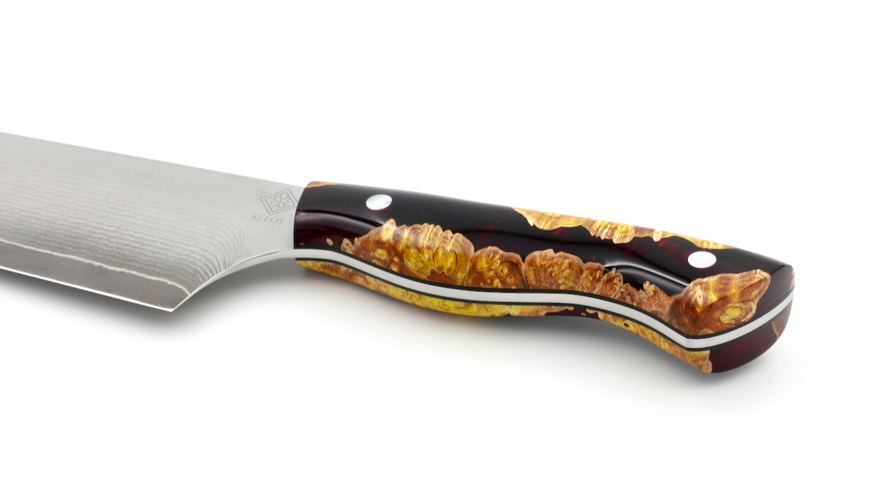 KLEOS Prestige Kochmesser BUNKA Suminagashi VG10 Hybride