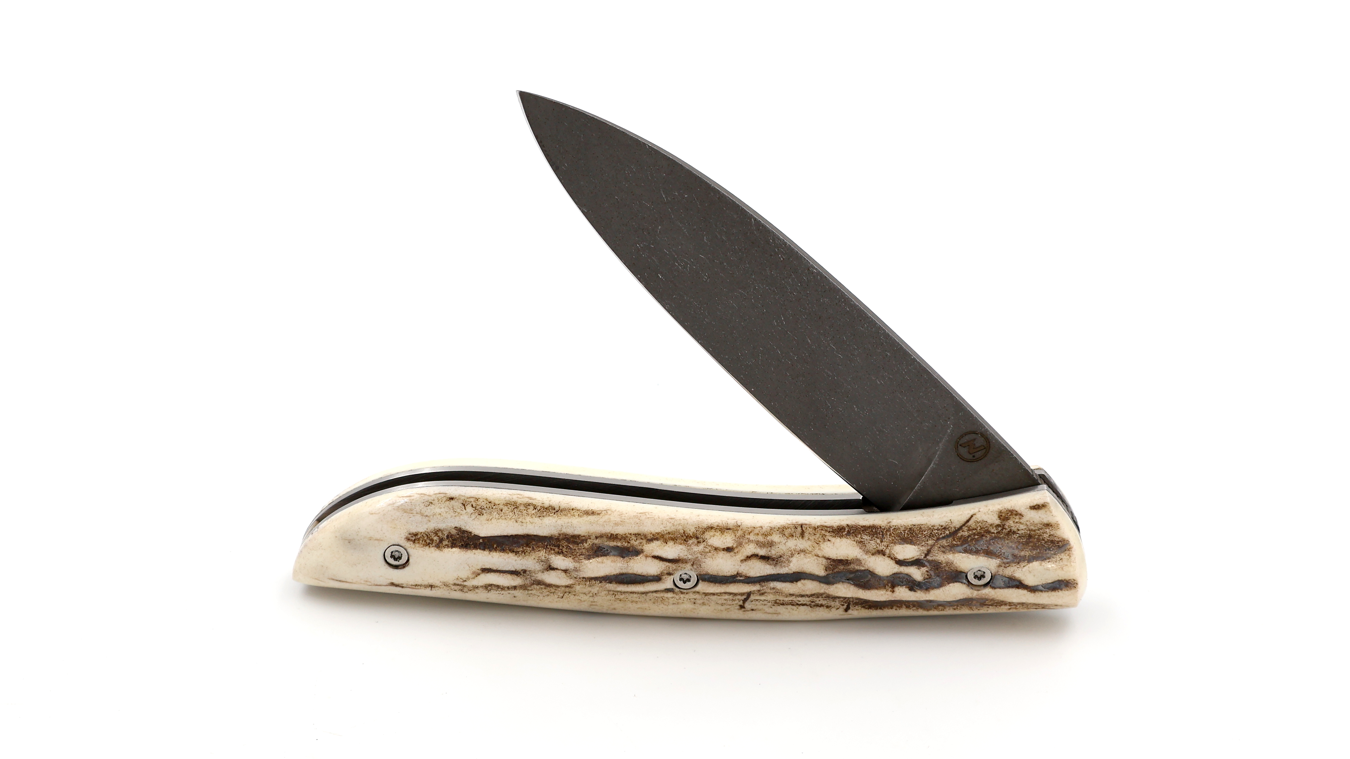 Tim Bernard NÉVÉ indisches Sambar-Hirschhorn stonewashed Klinge