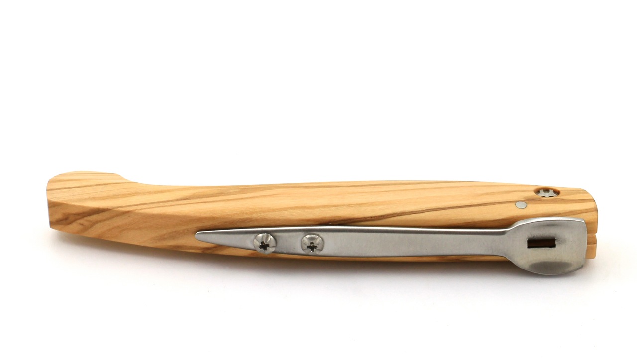 saracca-oliev-klein-5 Saladini knife SARACCA romagnola 23,5 cm olive