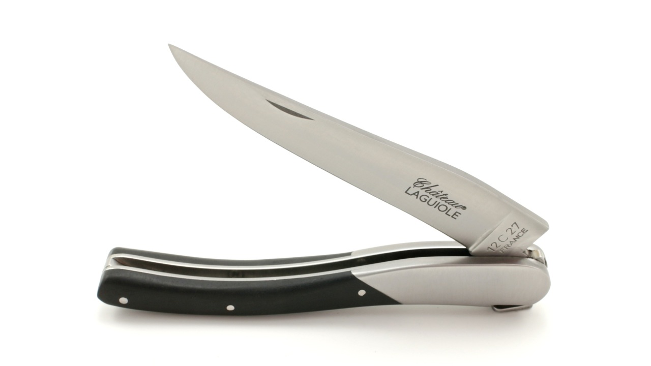 Château Laguiole Laguiole knife ebony wood
