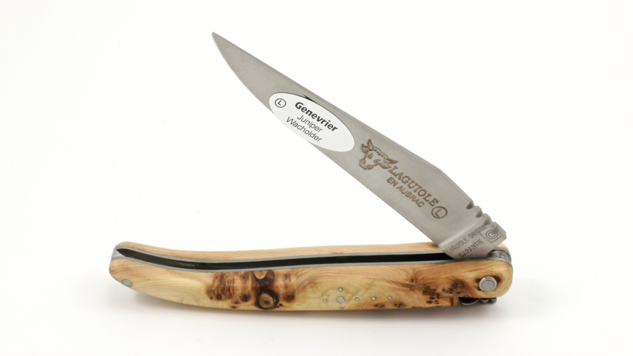 Laguiole en Aubrac juniper full handle 10 cm