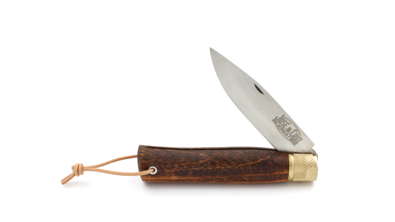 JOSÉ DA CRUZ Taschenmesser Merendeira Tigerholz