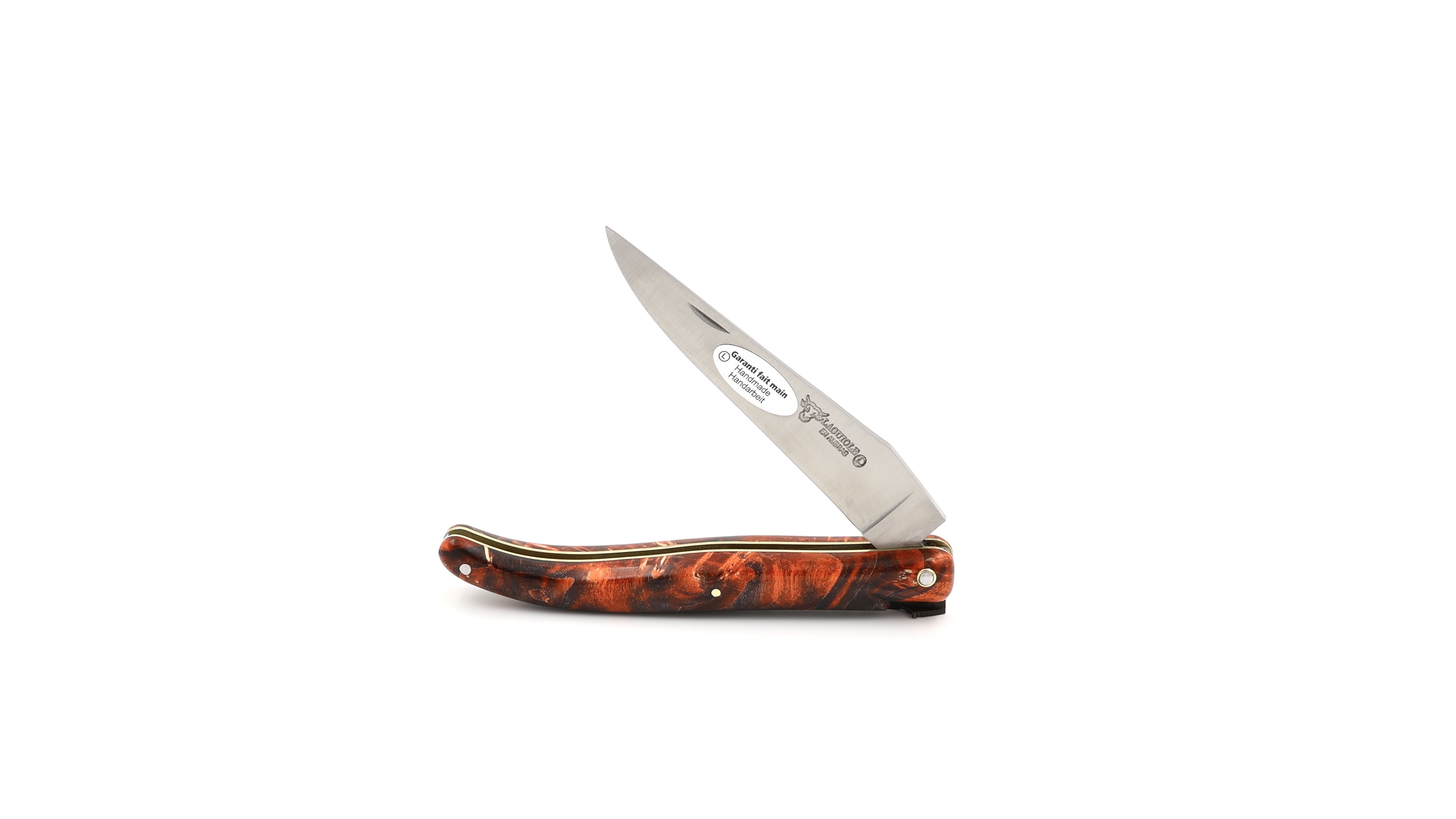 Laguiole en Aubrac Biene WELTRAUM Holunder Wurzelholz 12 cm   