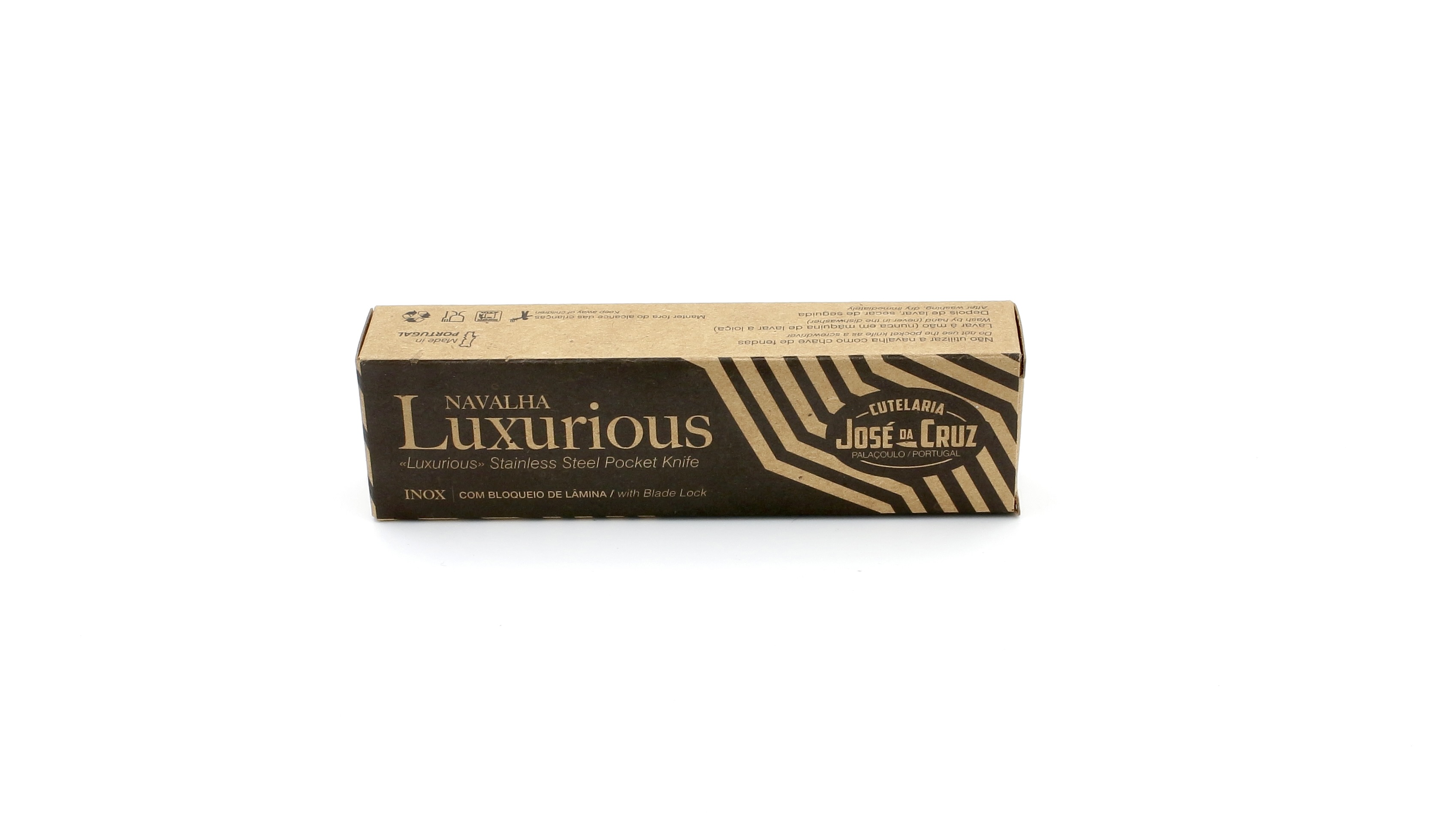 JOSÉ DA CRUZ Taschenmesser Luxurious Tigerholz