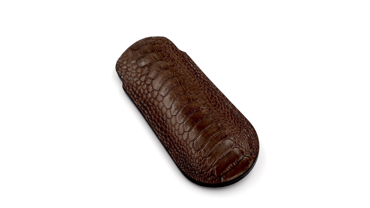Atelier N°7 otrichleg leather brown 14,5 cm