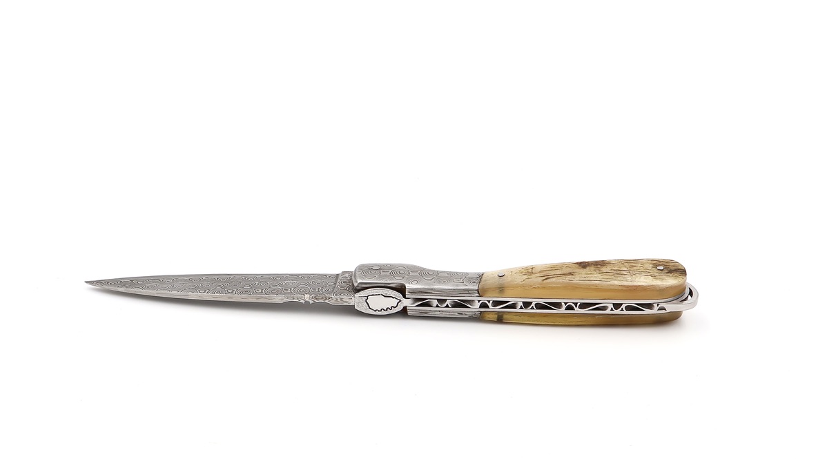 Fontenille Pataud SPERONE Damast Widderhorn Damastbacken 12 cm 