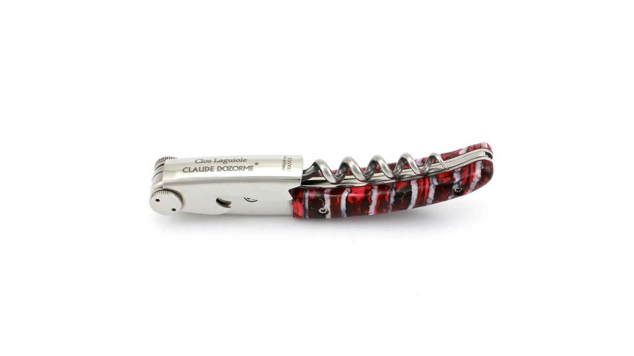 clos-mammut-rot-2 Claude DOZORME CLOS Laguiole sommelier knife mammoth tooth