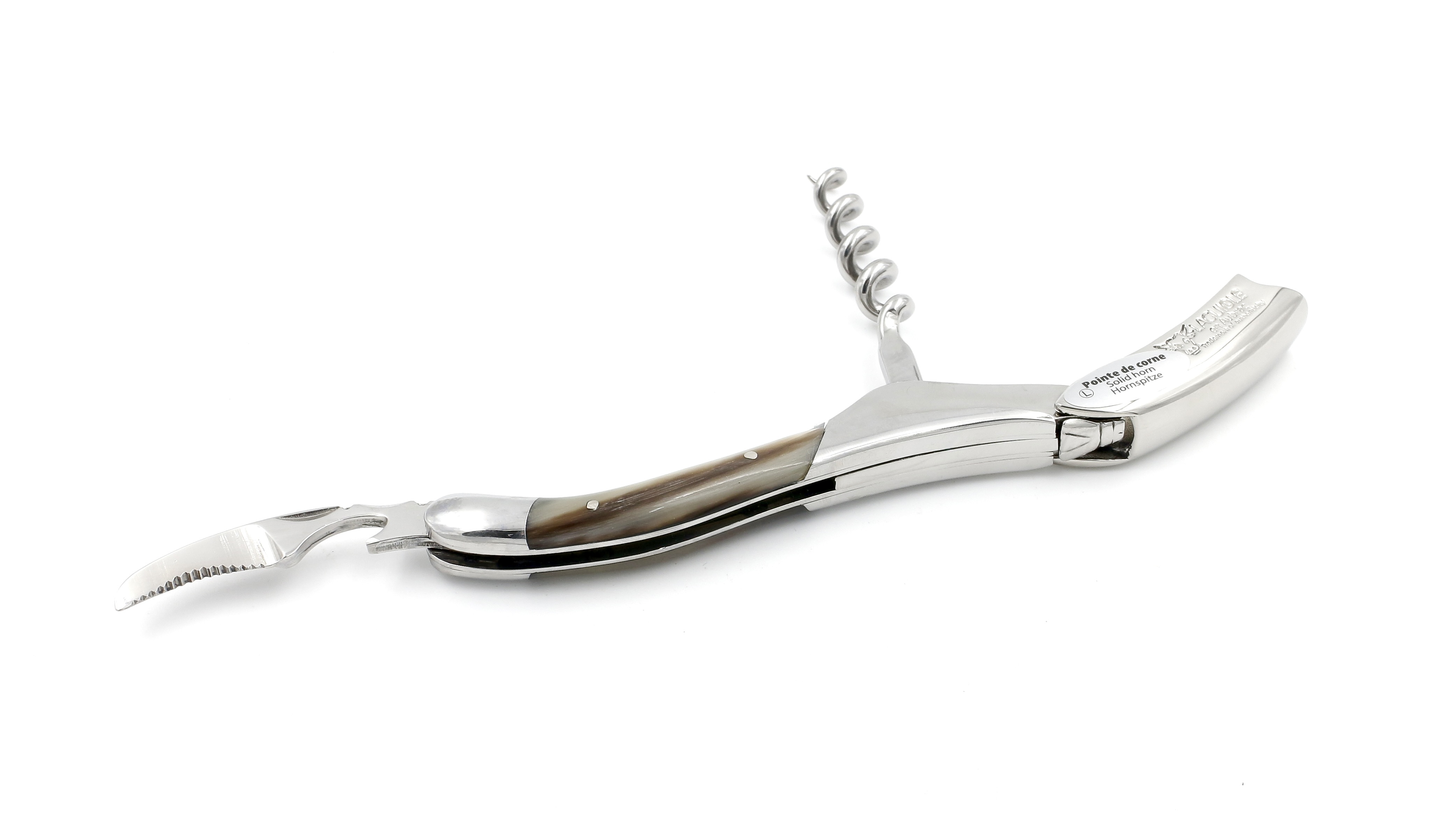 Laguiole en Aubrac Laguiole Sommelier knife Horntip