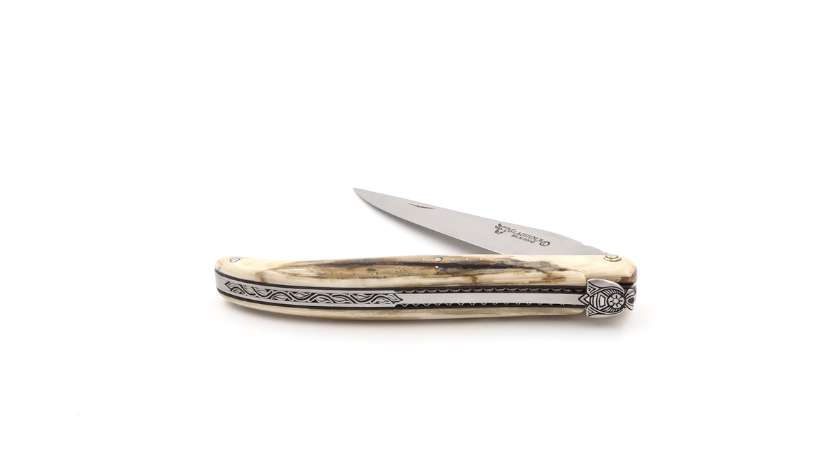 Meisterstück Laguiole en Aubrac Mammutelfenbein Kruste 12 cm  