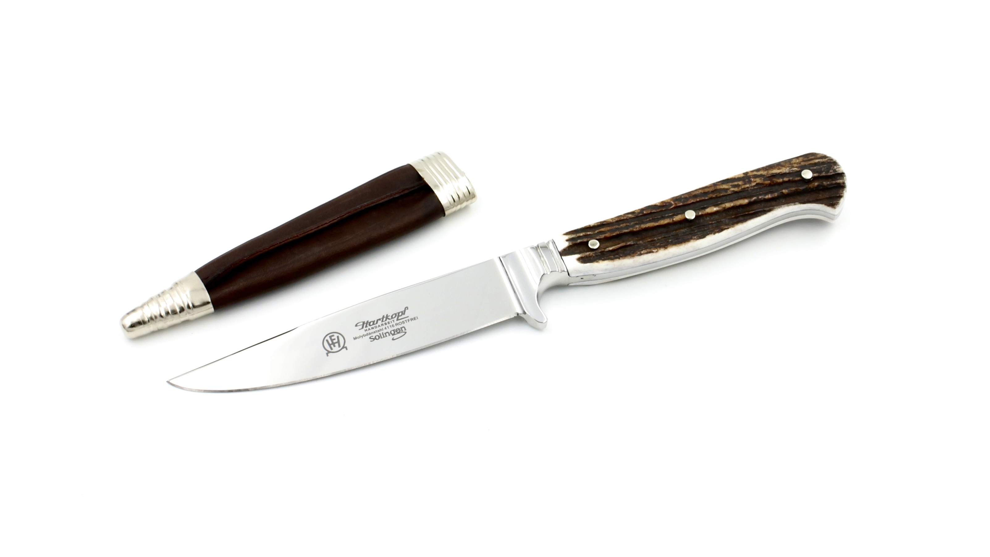 Hartkopf Jagdnicker 11 cm Hirschhorn