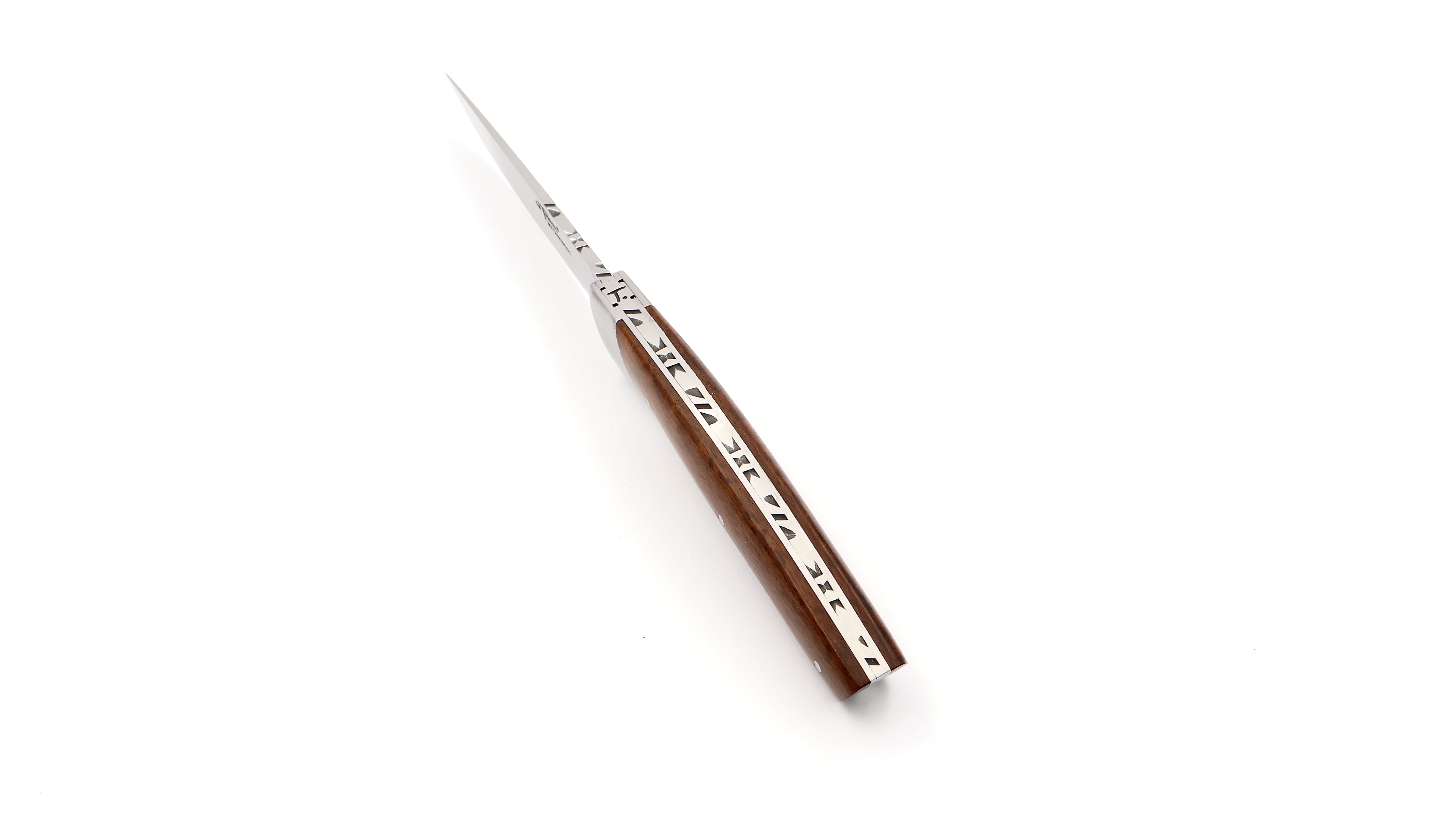 Chambriard Thiers steak knife snake wood